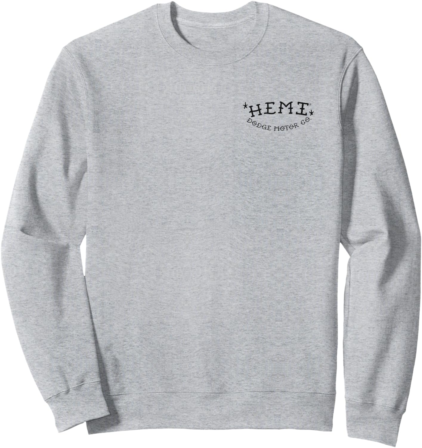 Dodge Motor Company HEMI Engine Tattoo (Two-Sided) Sweatshirt - Sweatshirt | Ash