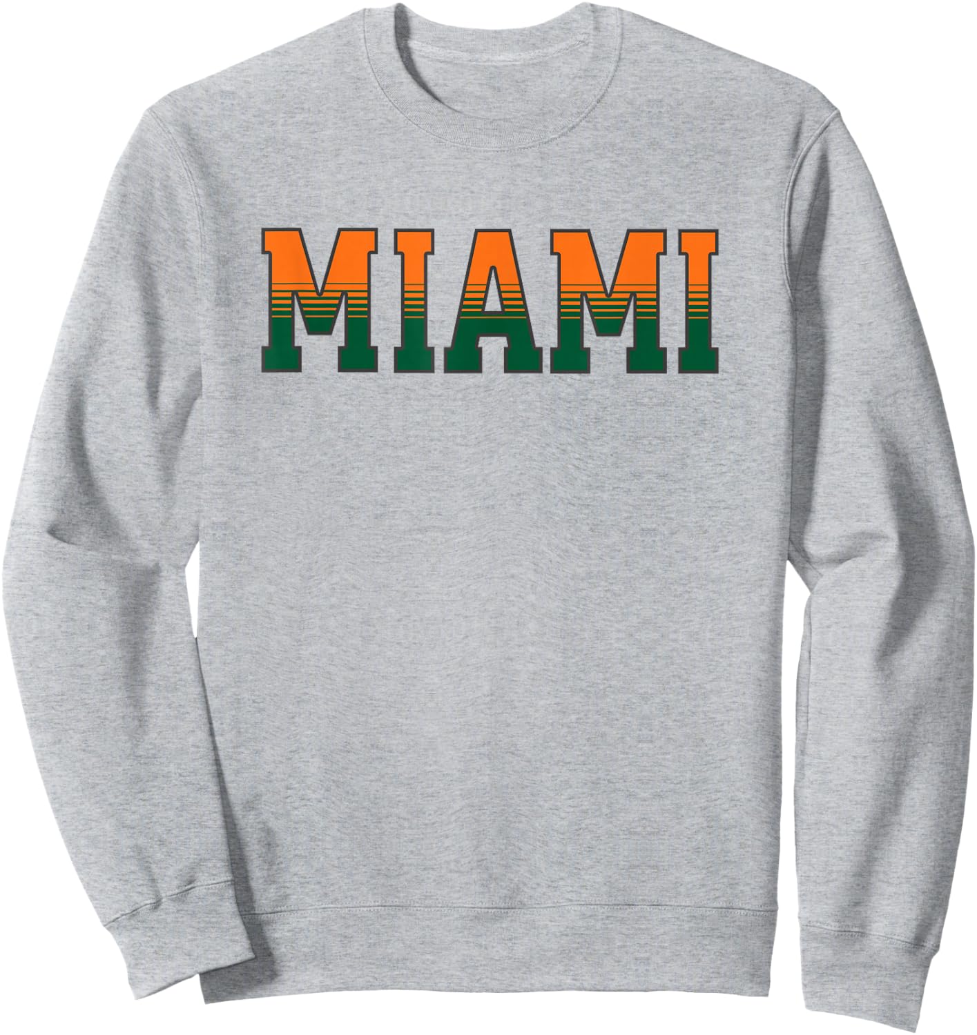 Retro Miami Vintage Design Classic Miami Sweatshirt - Sweatshirt | Ash