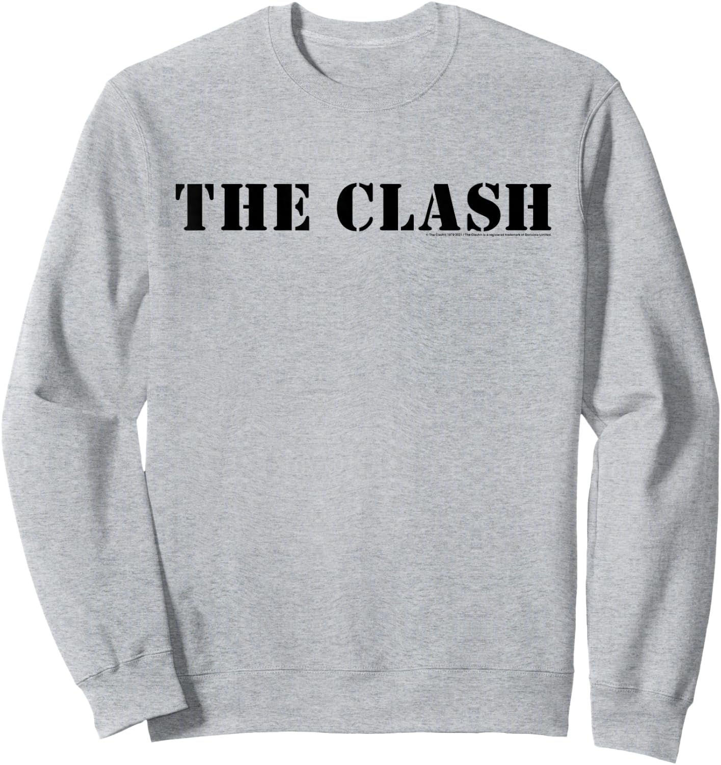 The Clash - Ember Logo Sweatshirt - Sweatshirt | Ash