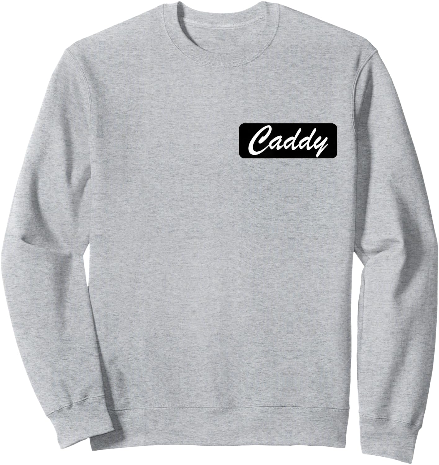 Caddy Costume Golf Lover Halloween Costume Funny Caddy Sweatshirt - Sweatshirt | Ash
