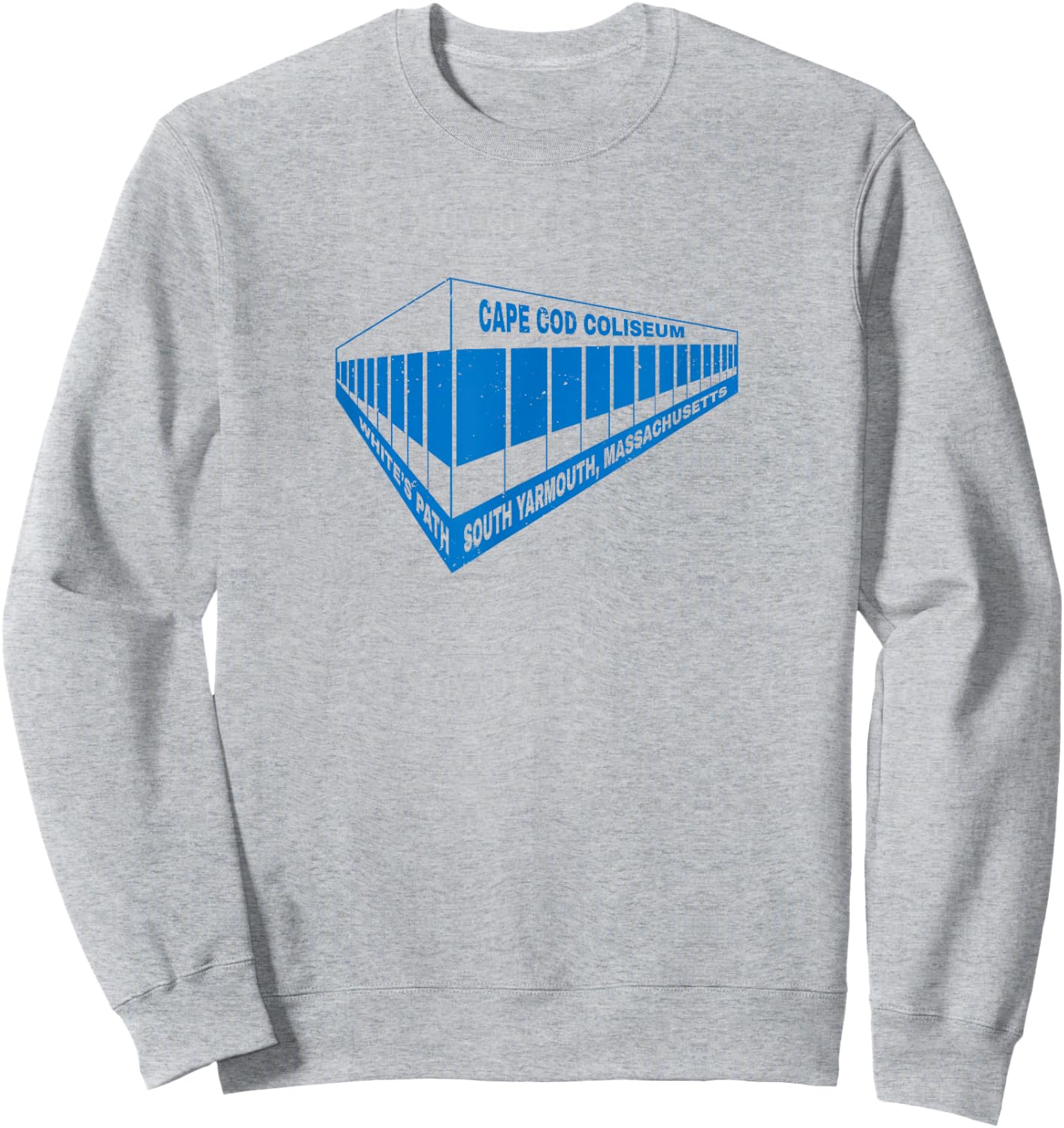 Cape Cod Coliseum Retro Music Concert Hall Vintage Graphic Sweatshirt - Sweatshirt | Ash