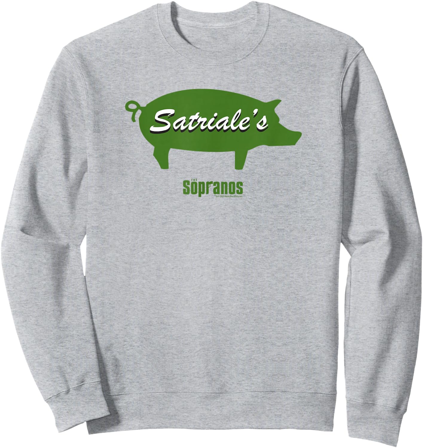 The Sopranos Satriale’s Adult Sweatshirt - Sweatshirt | Ash