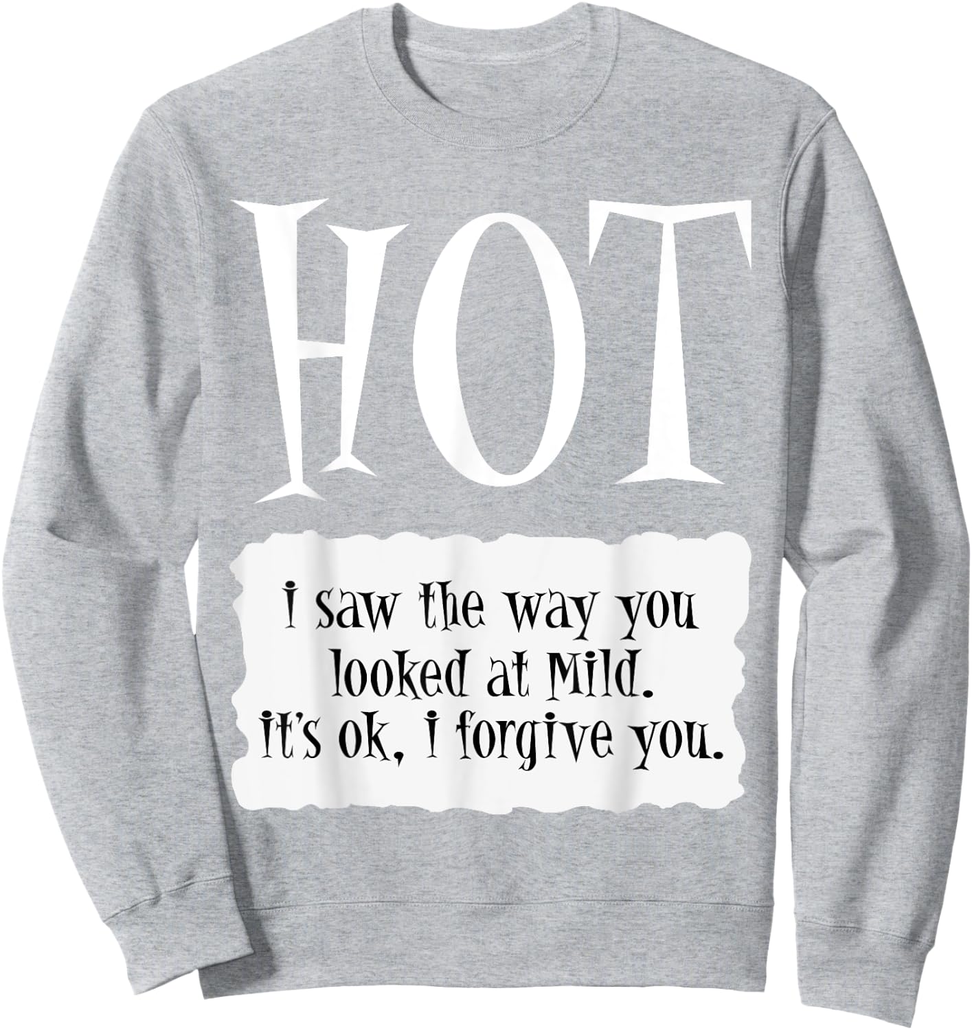 HOT - Hot Packet Halloween Taco Costume Uniform Easy DIY Sweatshirt - Sweatshirt | Ash