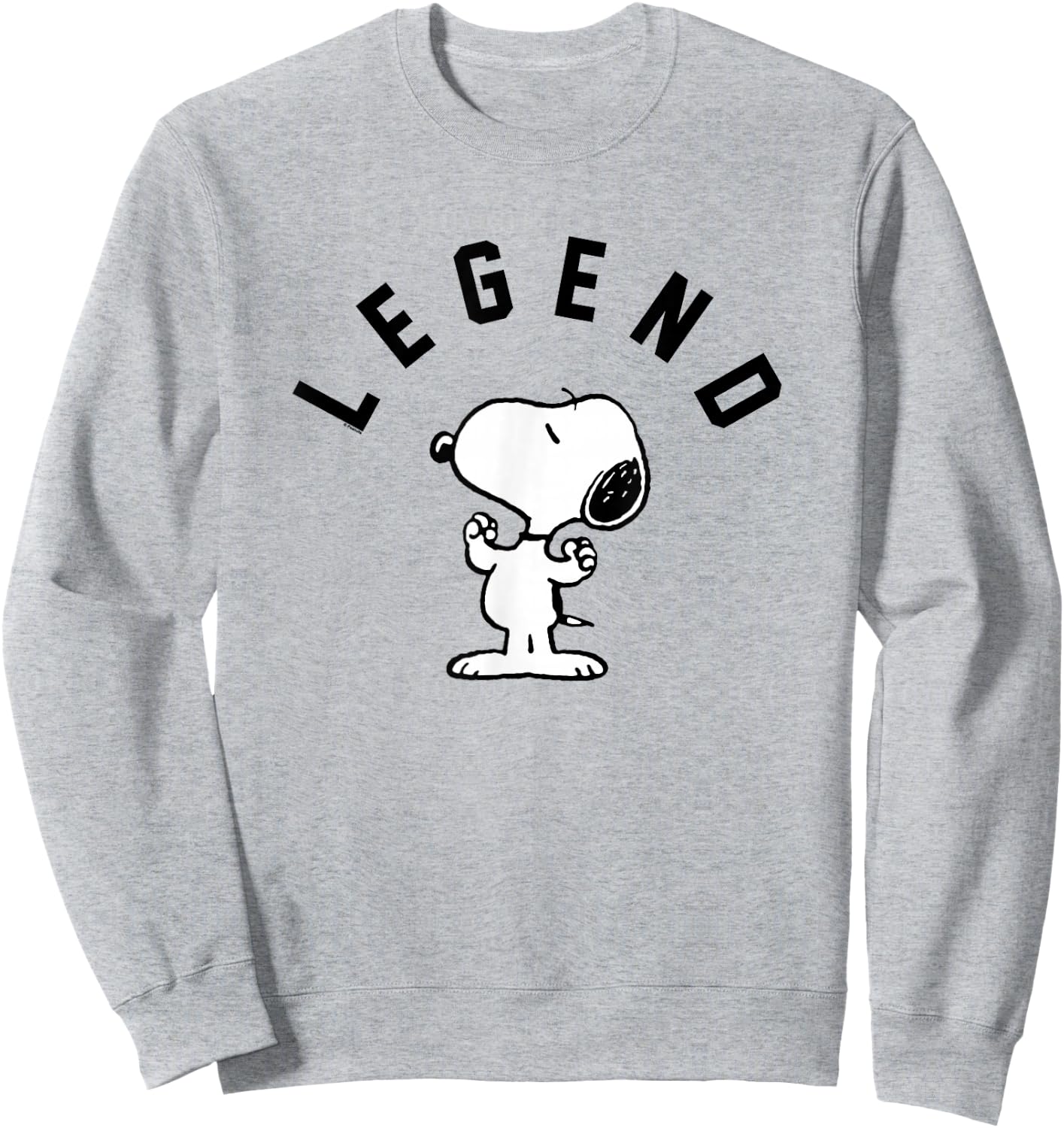 Peanuts - Snoopy Legend Sweatshirt - Sweatshirt | Ash