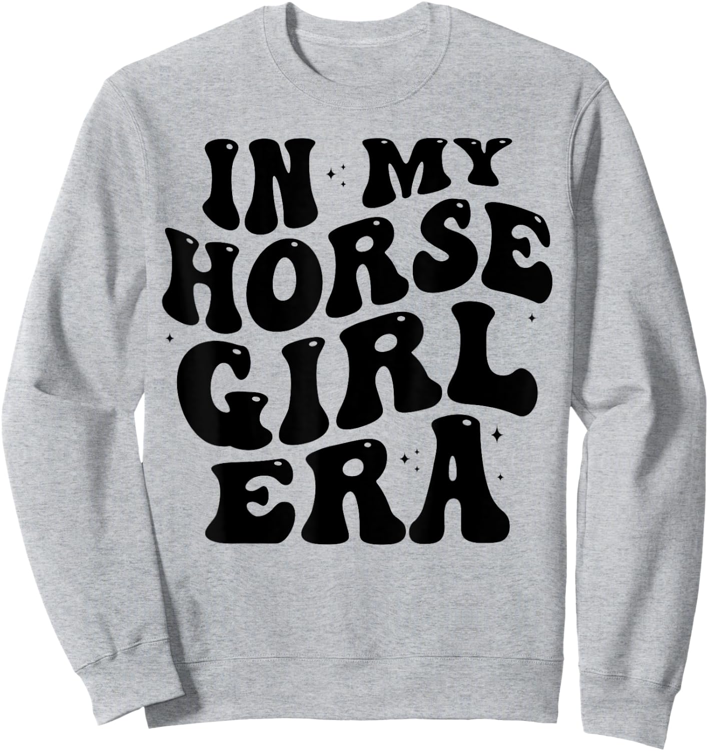 In my horse girl era Equestrian Horseback Riding girls Sweatshirt - Sweatshirt | Ash