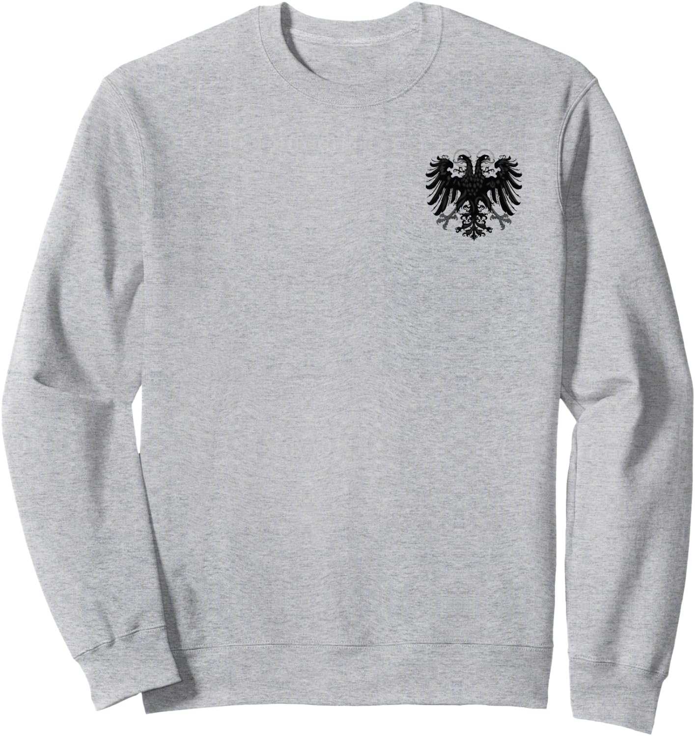 Holy Roman Banner Flag Double Headed Eagle Empire Sweatshirt - Sweatshirt | Ash