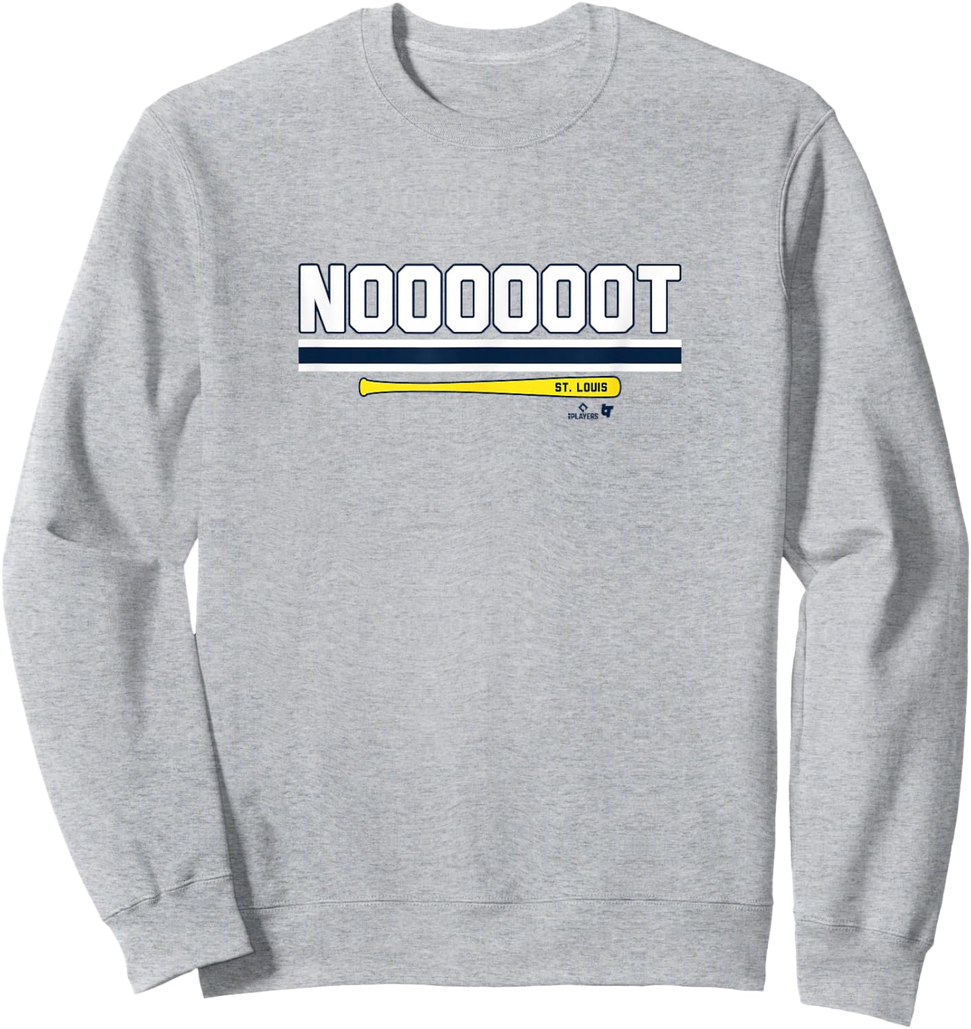 Lars Nootbaar - NOOOOOOT - St. Louis Baseball Sweatshirt - Sweatshirt | Ash
