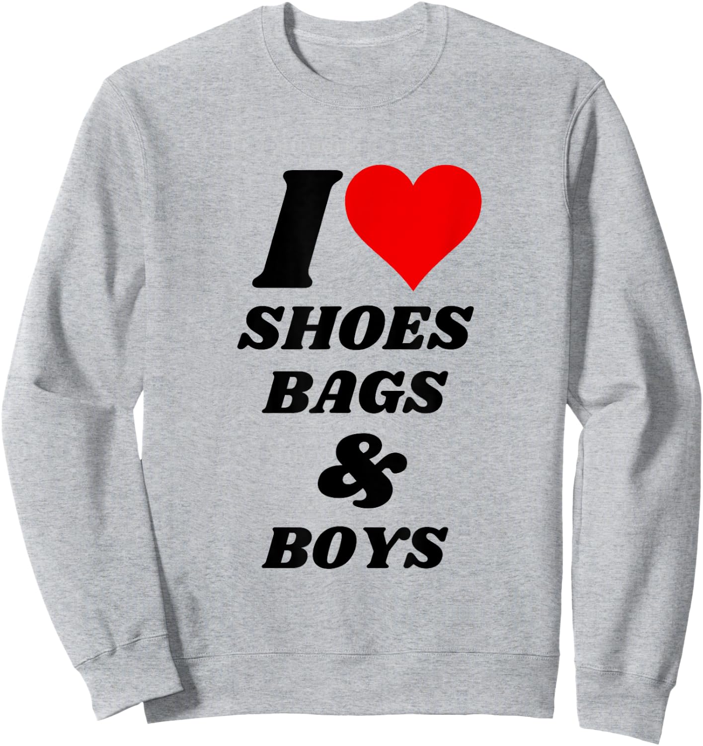 I love shoes bags and boys Sweatshirt - Sweatshirt | Ash