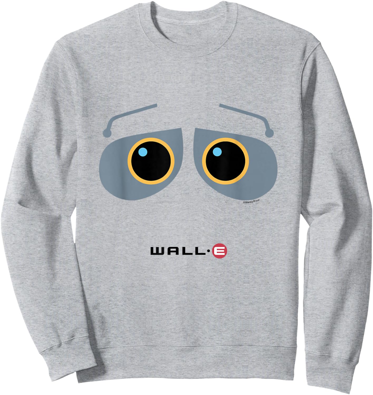 Wall-E - Wall-E Eyes Sweatshirt - Sweatshirt | Ash