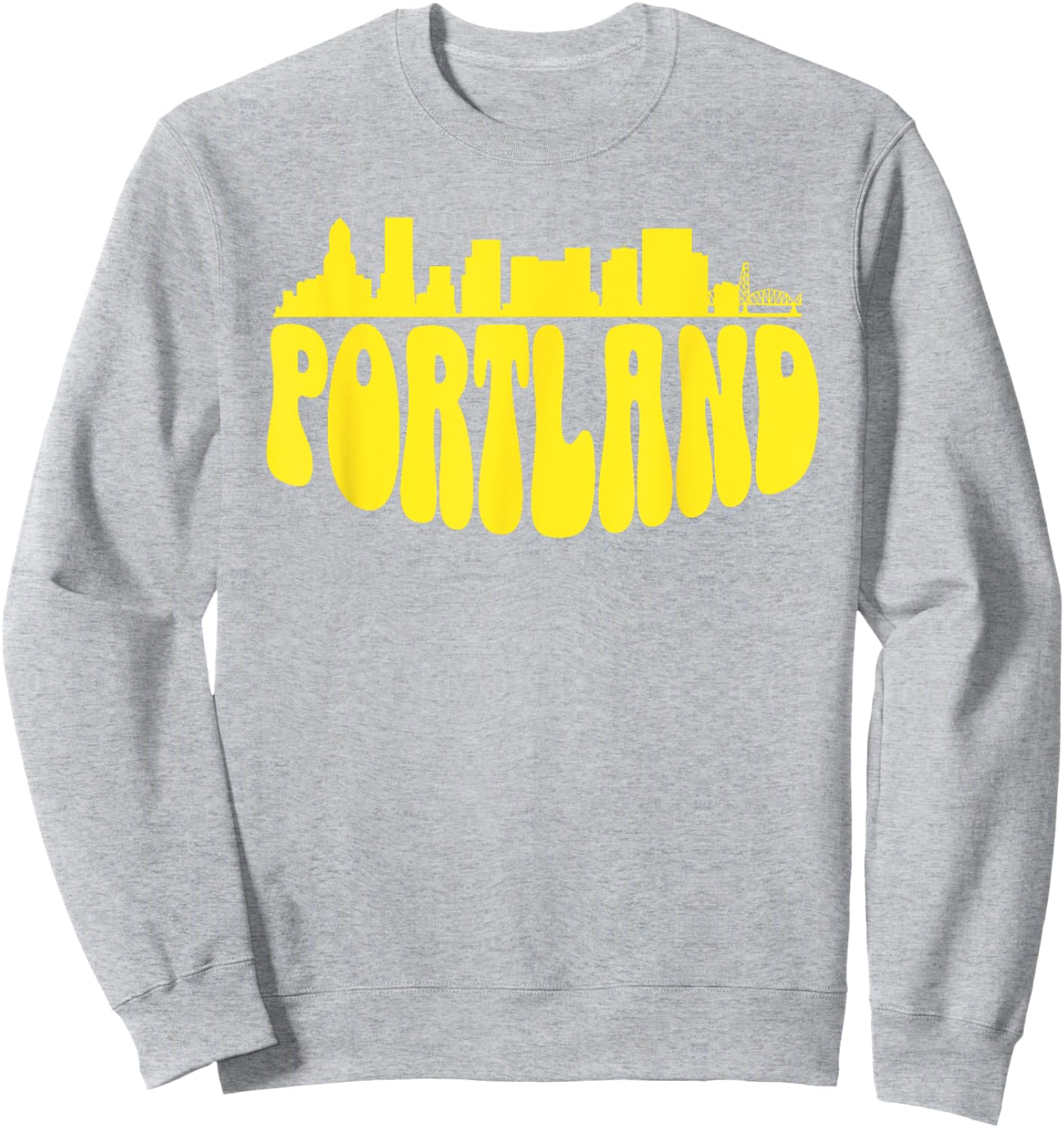 Portland soccer fan city Sweatshirt - Sweatshirt | Ash