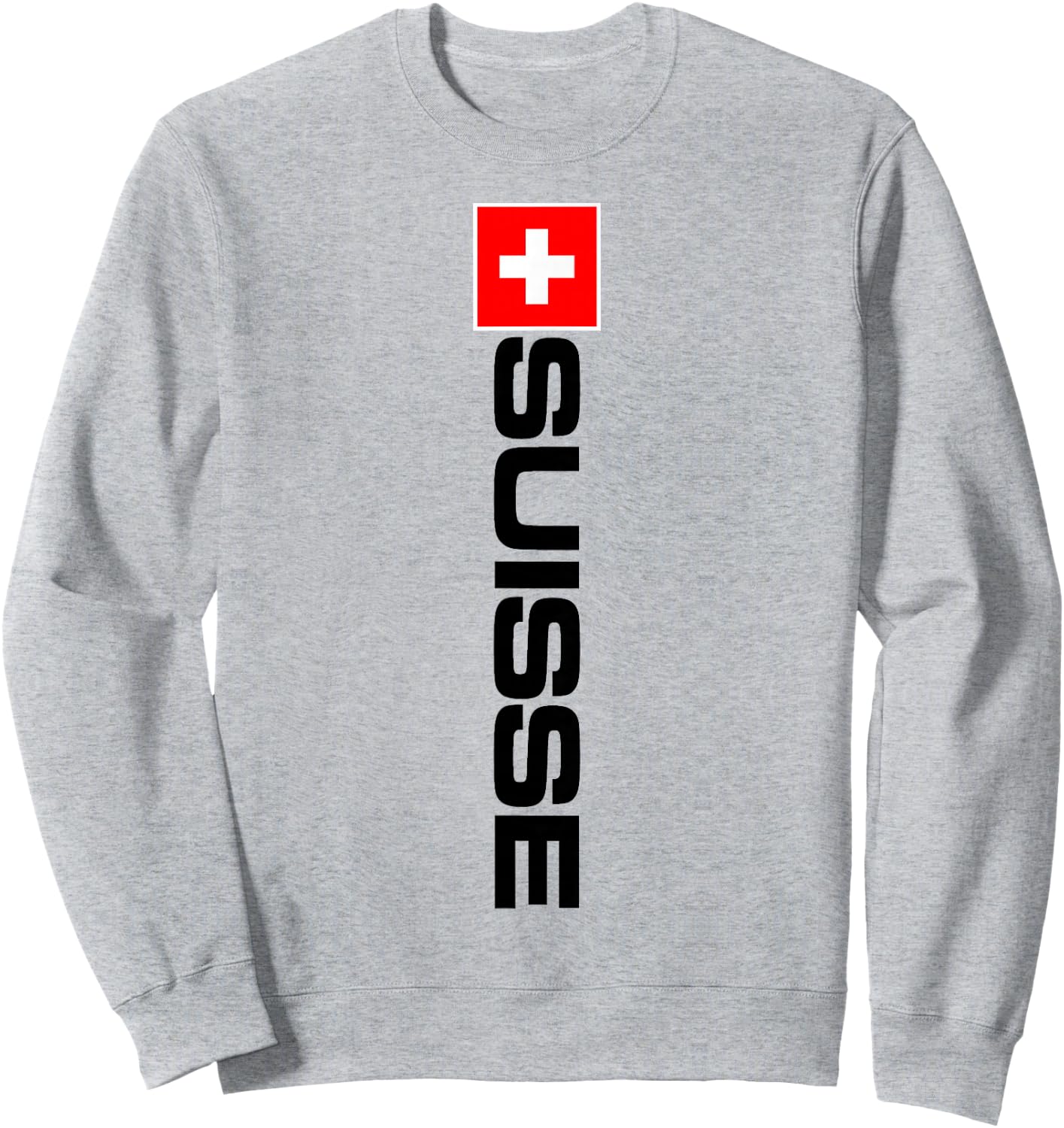 Switzerland Flag Suisse Athletic Games Sports Jersey Style. Sweatshirt - Sweatshirt | Ash