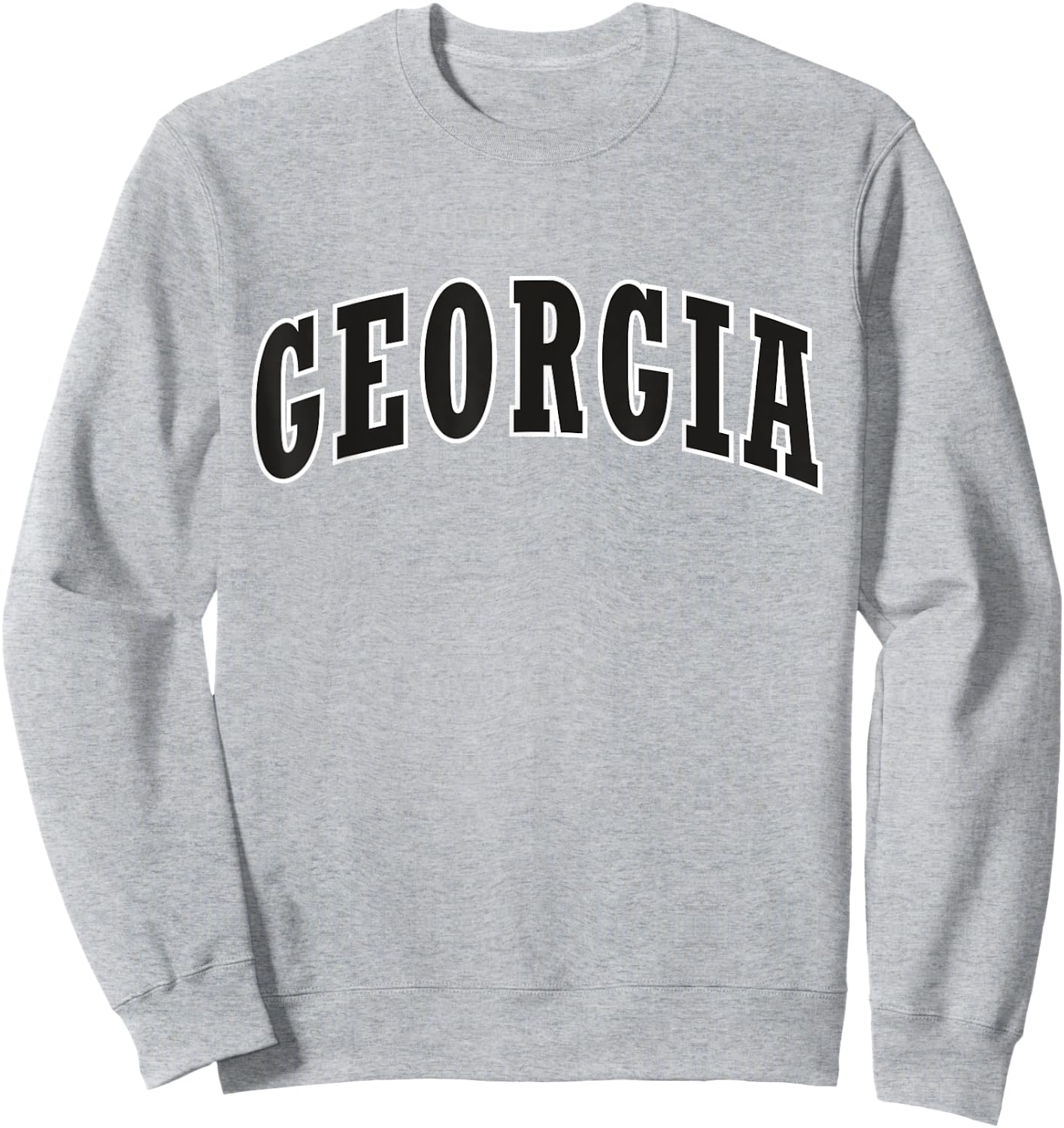 Georgia State Athletic Sports Sweatshirt - Sweatshirt | Ash