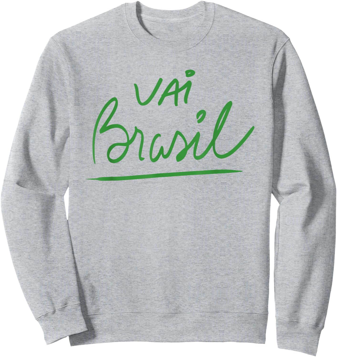 Camisa Brasil Brazil Soccer Jersey Football Brazilian Flag Sweatshirt - Sweatshirt | Ash