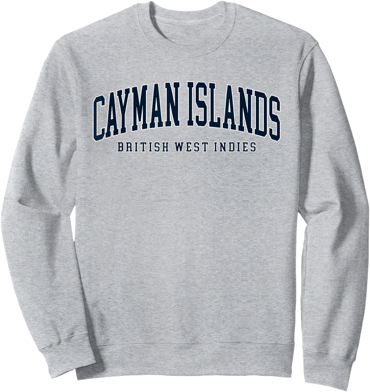 Grand Cayman Islands British West Indies Vacation Souvenir Sweatshirt - Sweatshirt | Ash