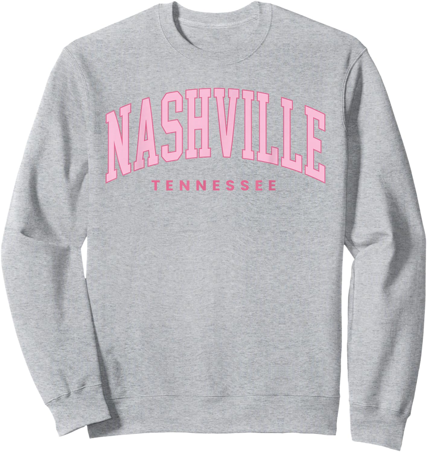 Retro Nashville Tennessee Vintage Preppy Throwback Girls Kid Sweatshirt - Sweatshirt | Ash