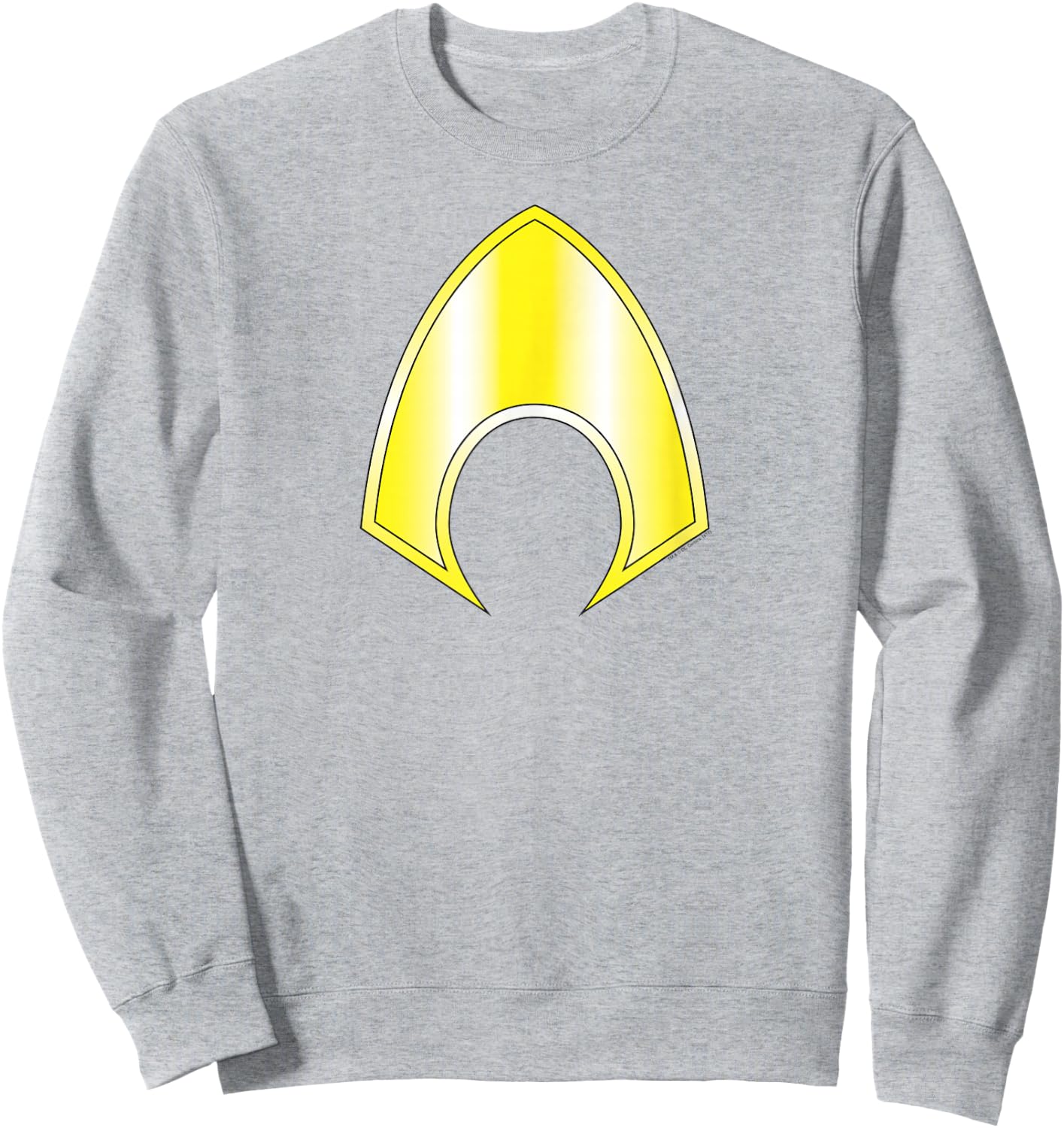 Aquaman Atlantis Logo Sweatshirt - Sweatshirt | Ash