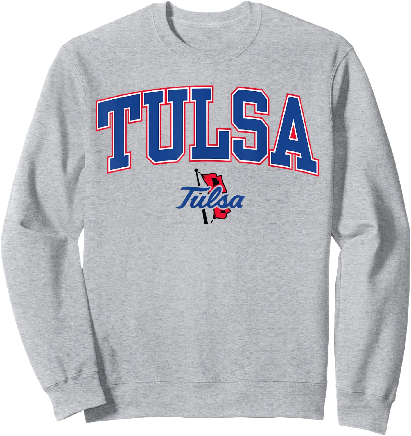 Tulsa Golden Hurricane | Official NCAA Merch | NCAFTUL03 Sweatshirt - Sweatshirt | Ash