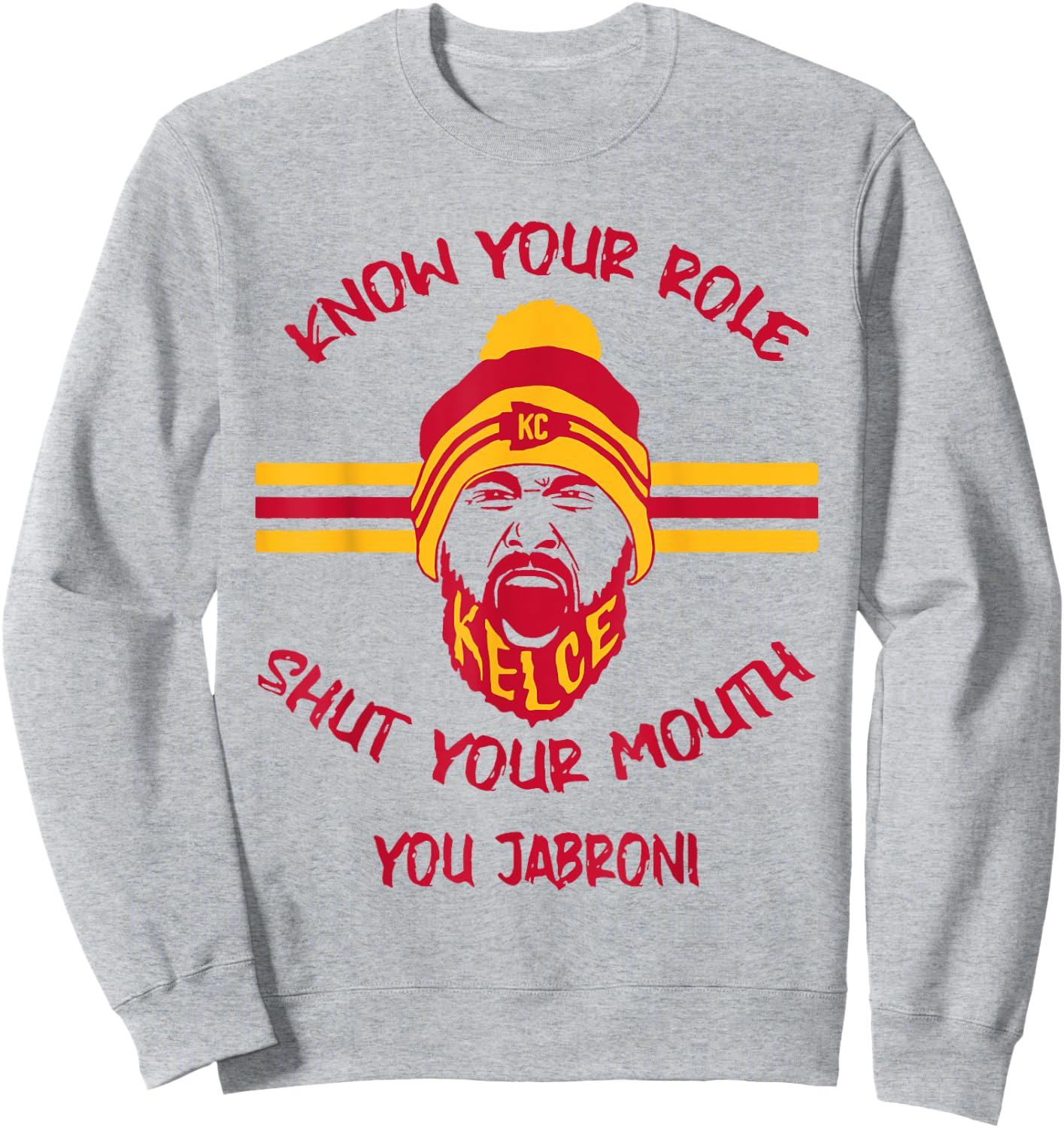 Know Your Role Shut Your Mouth Sweatshirt - Sweatshirt | Ash