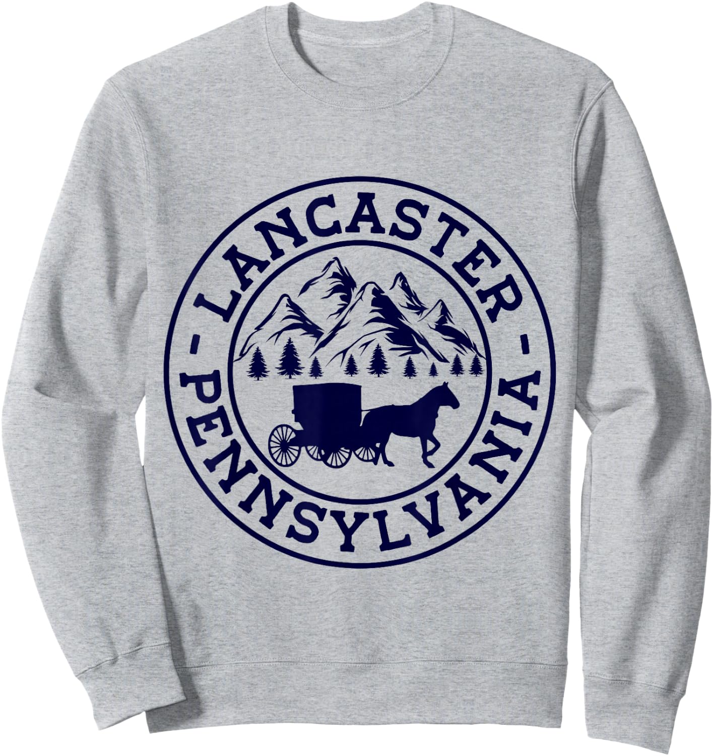 Lancaster Pennsylvania PA Vintage 70s 80s Sweatshirt - Sweatshirt | Ash