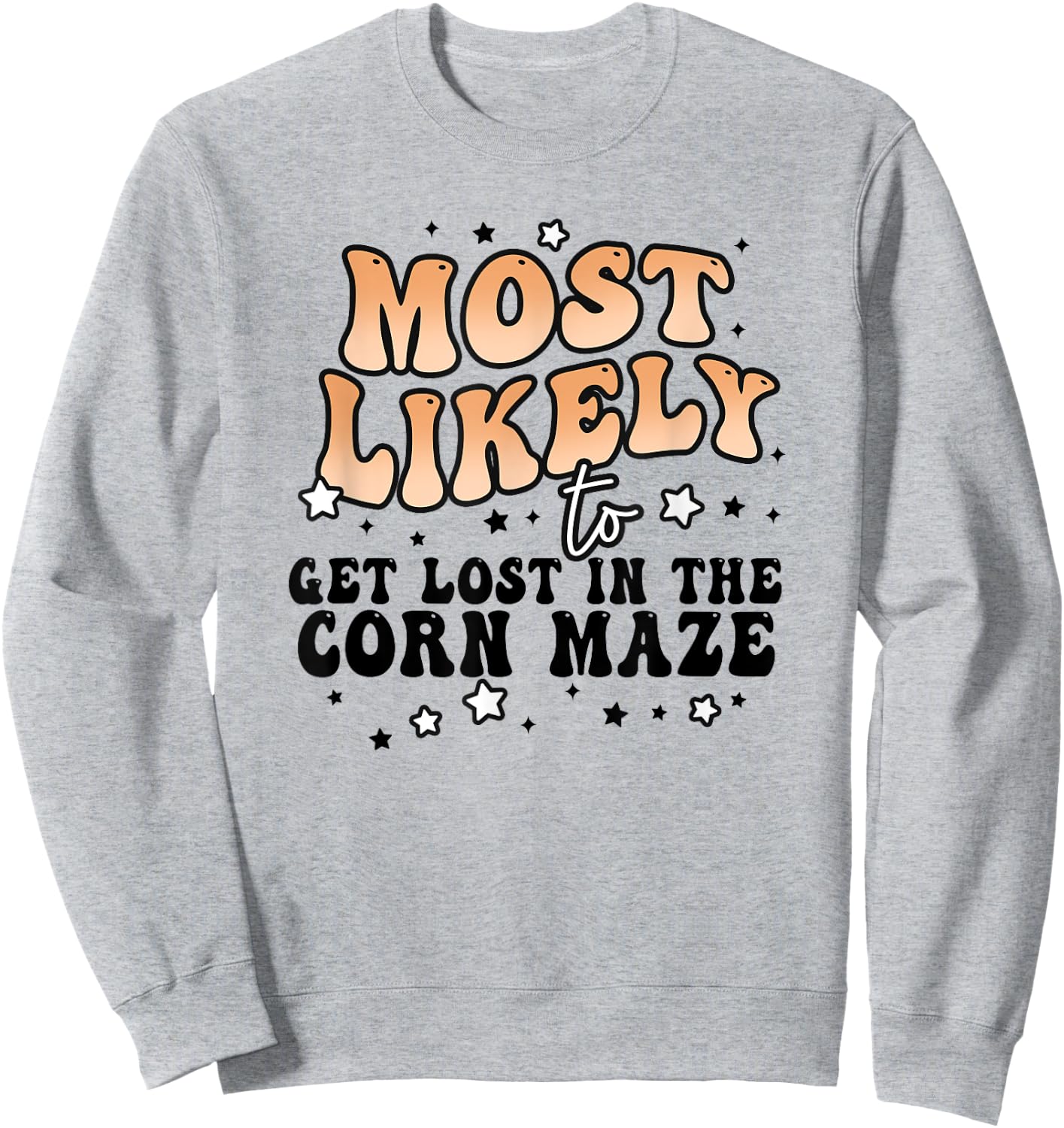 Most Likely To Get Lost In A Corn Maze Matching Halloween Sweatshirt - Sweatshirt | Ash