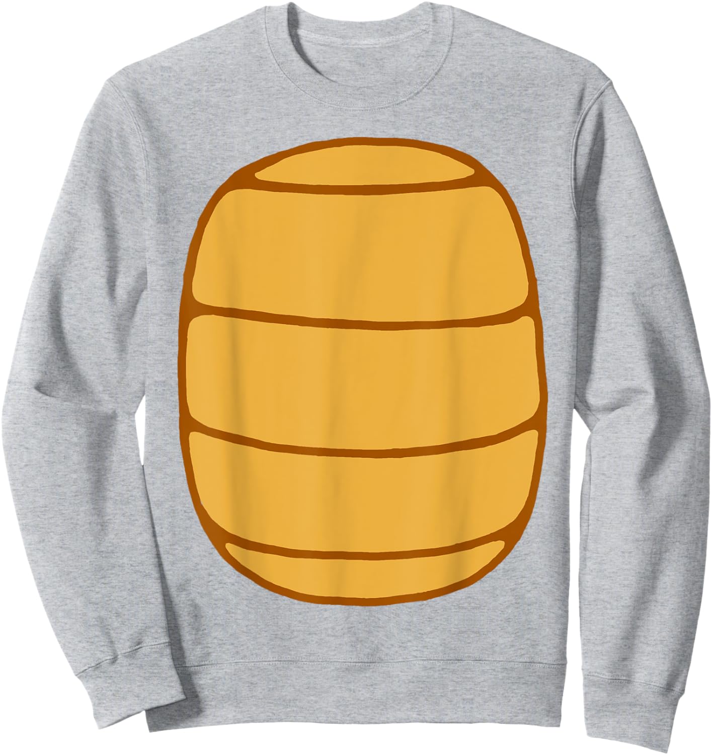 Turtle Shell Shirt KIDS DIY Halloween Costume FRONT + BACK! Sweatshirt - Sweatshirt | Ash