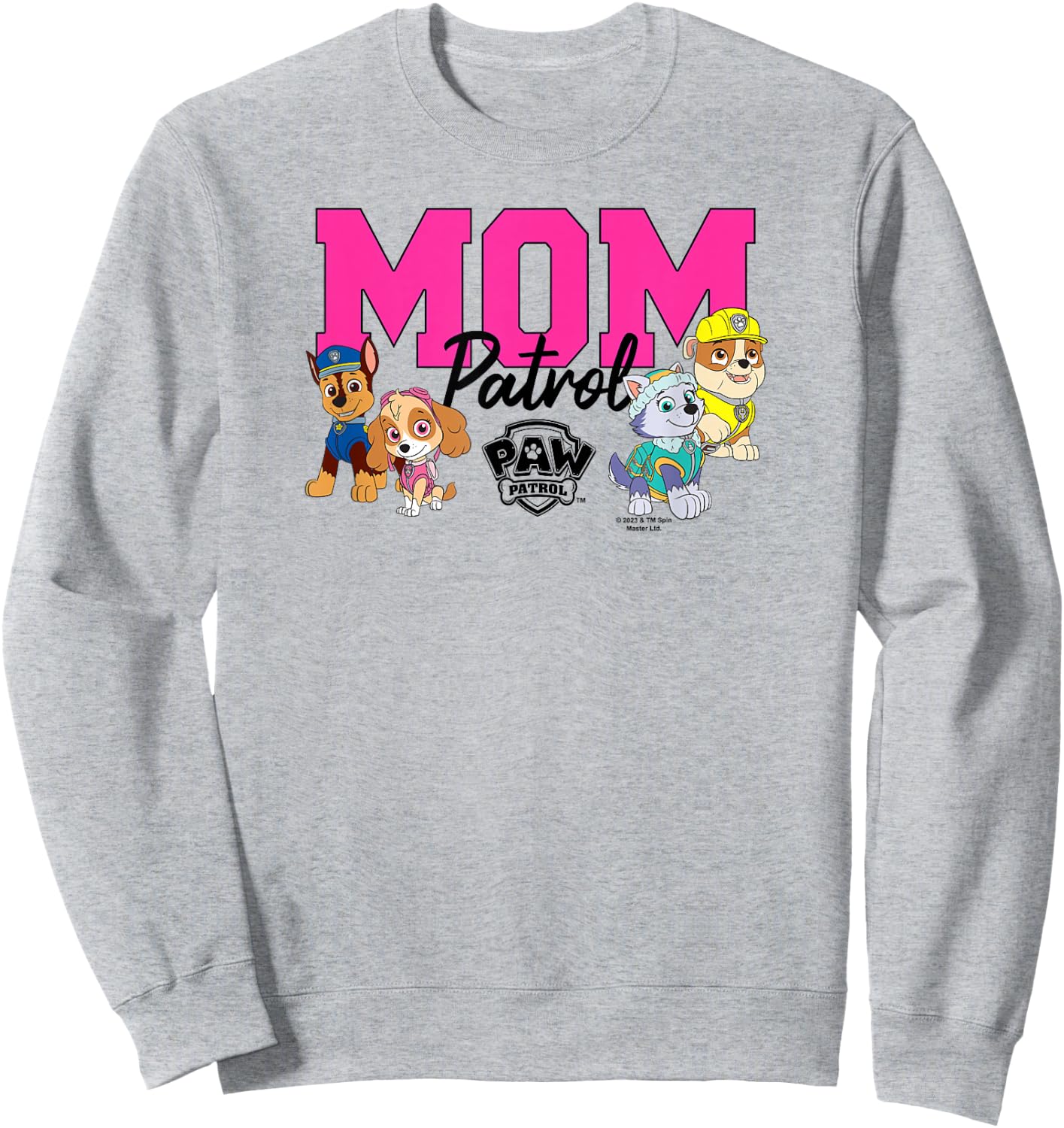 PAW Patrol Mom Patrol Sweatshirt - Sweatshirt | Ash
