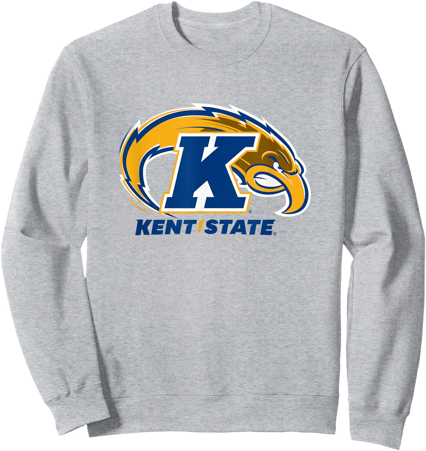 Kent State Golden Flashes | NCAA University Merch | RYLKST06 Sweatshirt - Sweatshirt | Ash