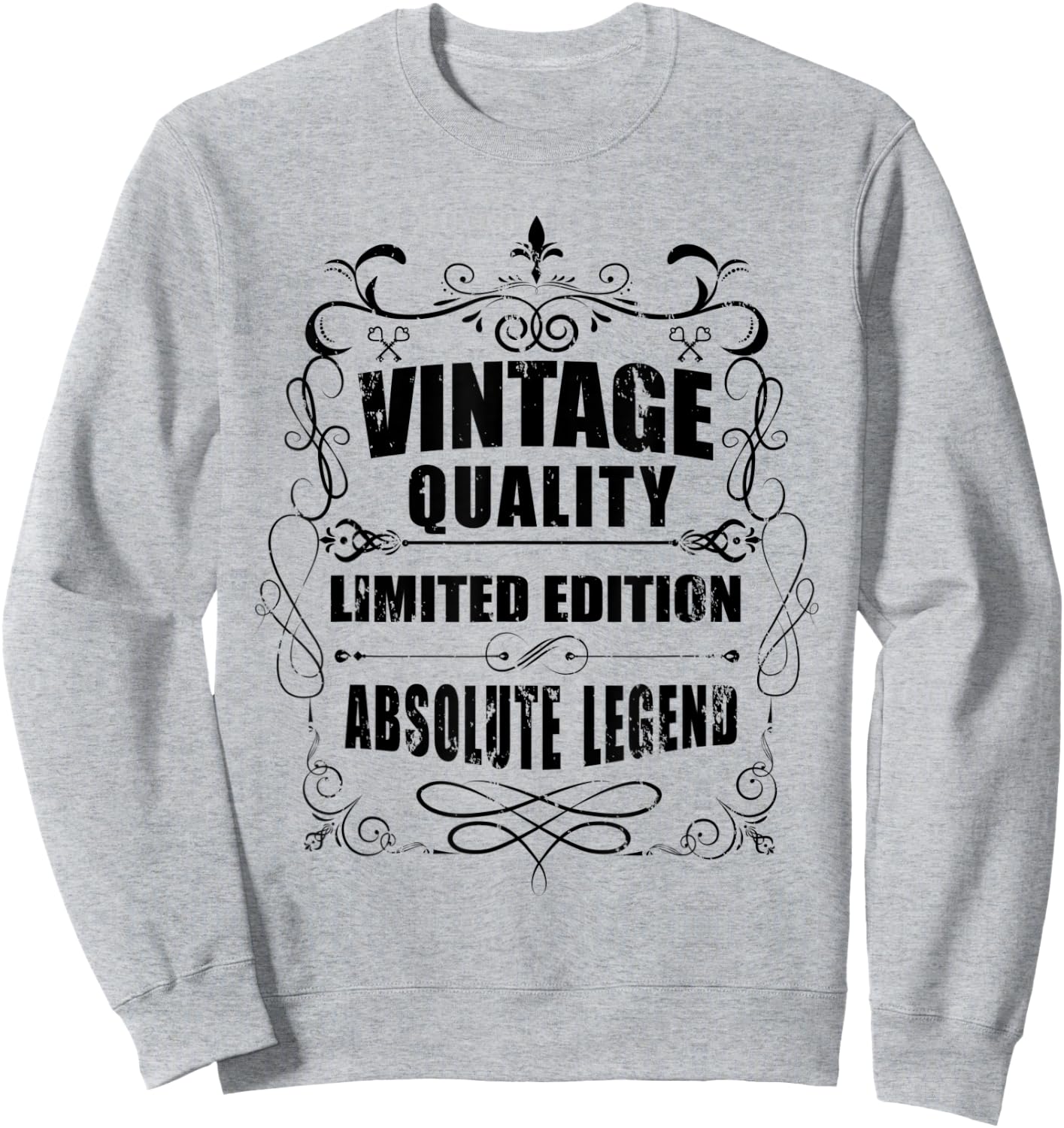 Vintage Quality: Absolute Legend - Limited Edition Sweatshirt - Sweatshirt | Ash