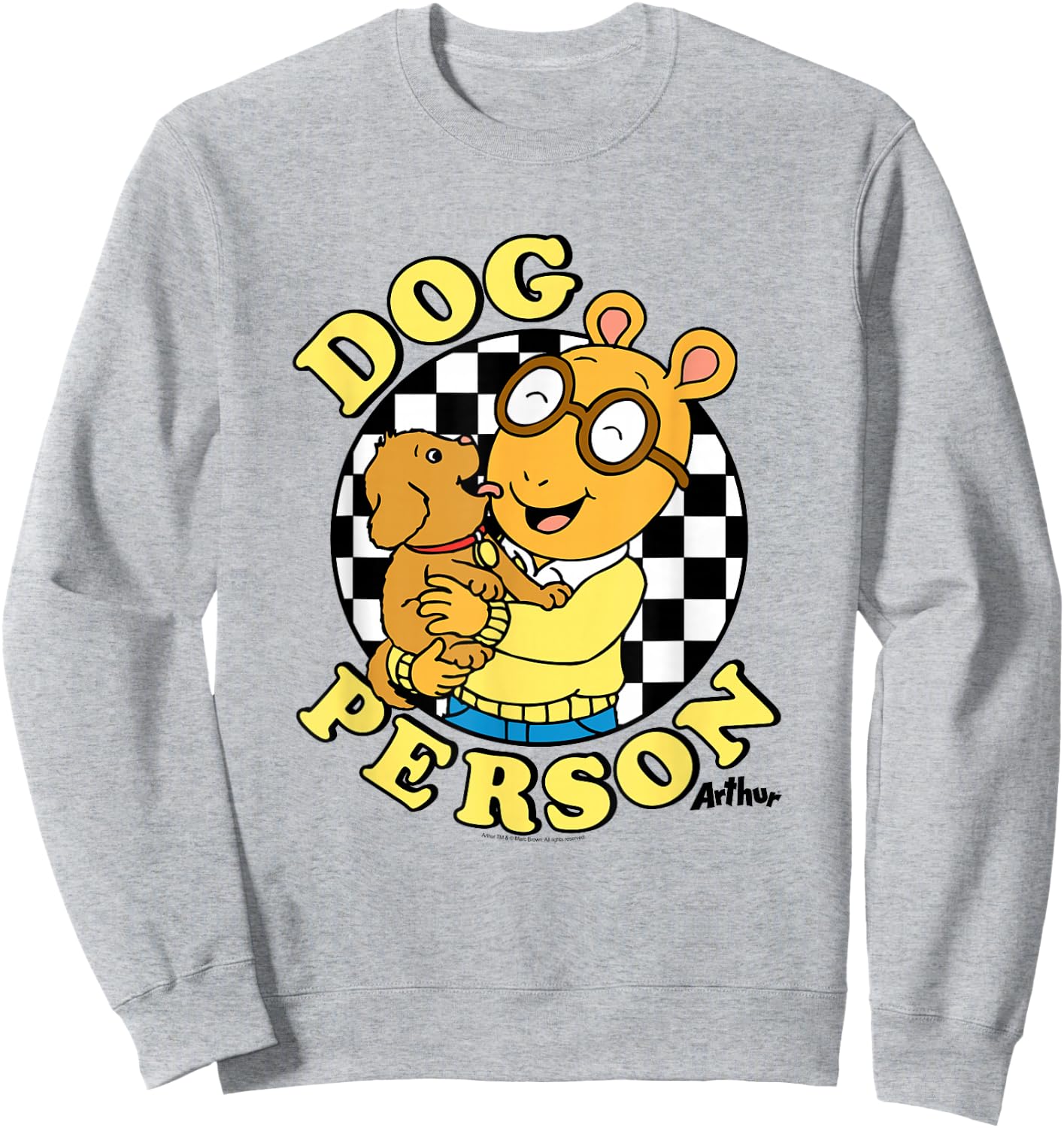 Arthur Dog Person Sweatshirt - Sweatshirt | Ash