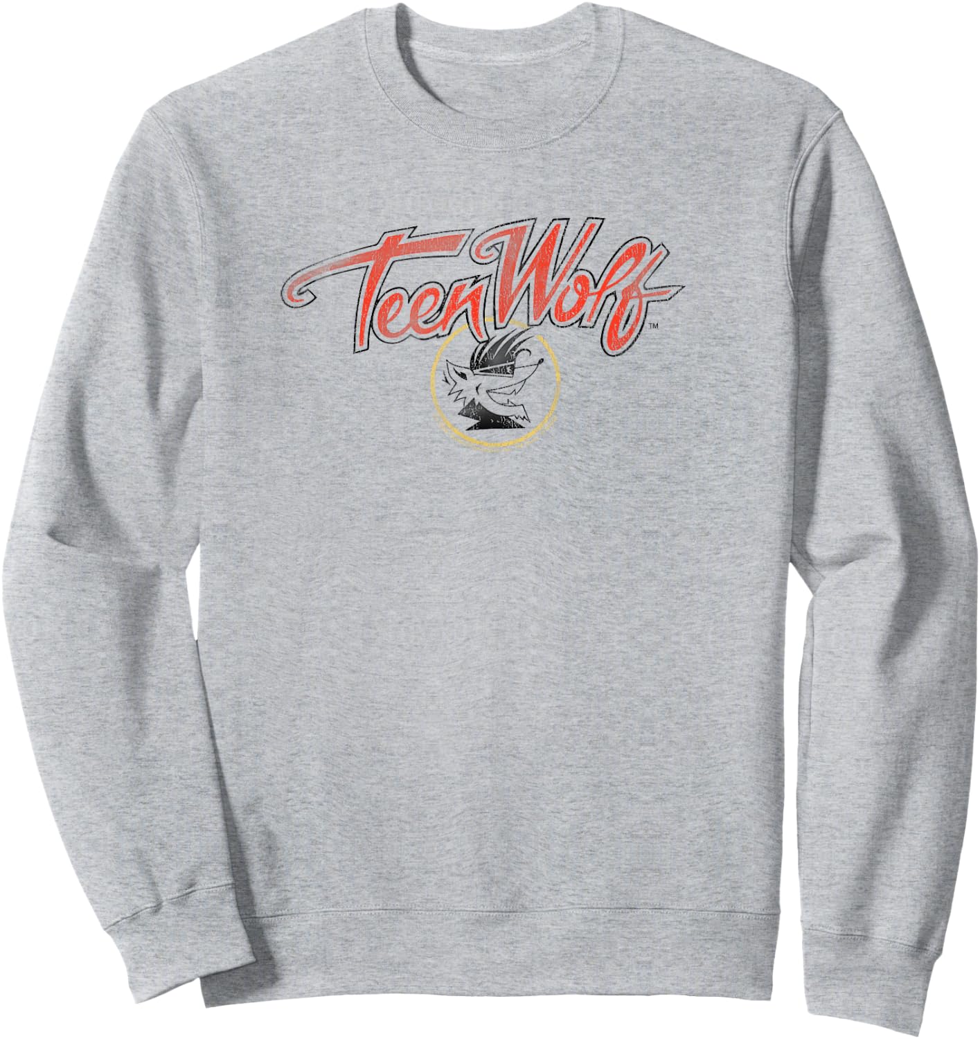 Teen Wolf Poster Logo Sweatshirt - Sweatshirt | Ash