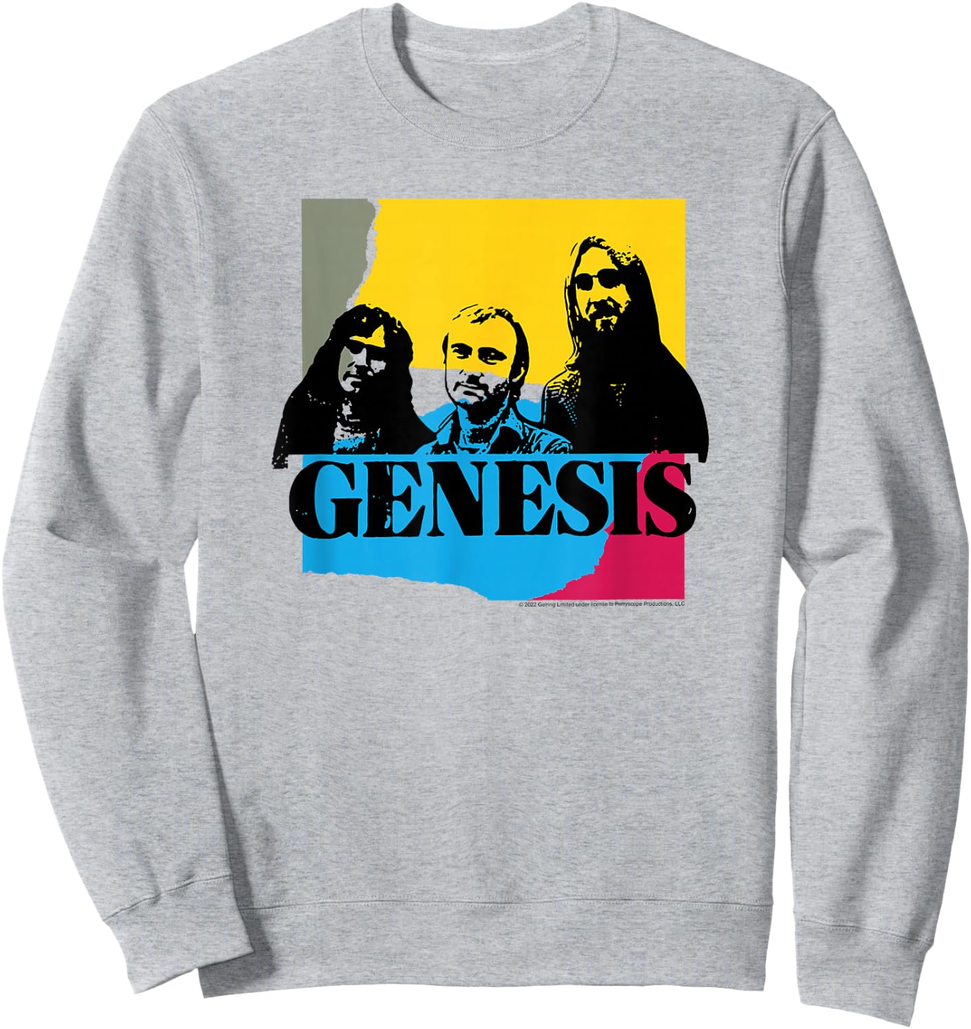 Genesis - Abacab Group Sweatshirt - Sweatshirt | Ash