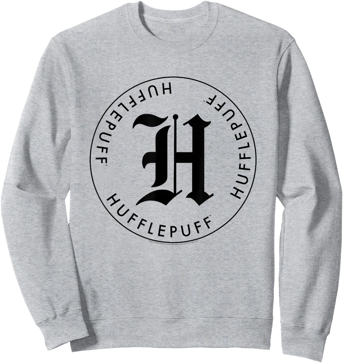 Harry Potter Hufflepuff Letter H Sweatshirt - Sweatshirt | Ash