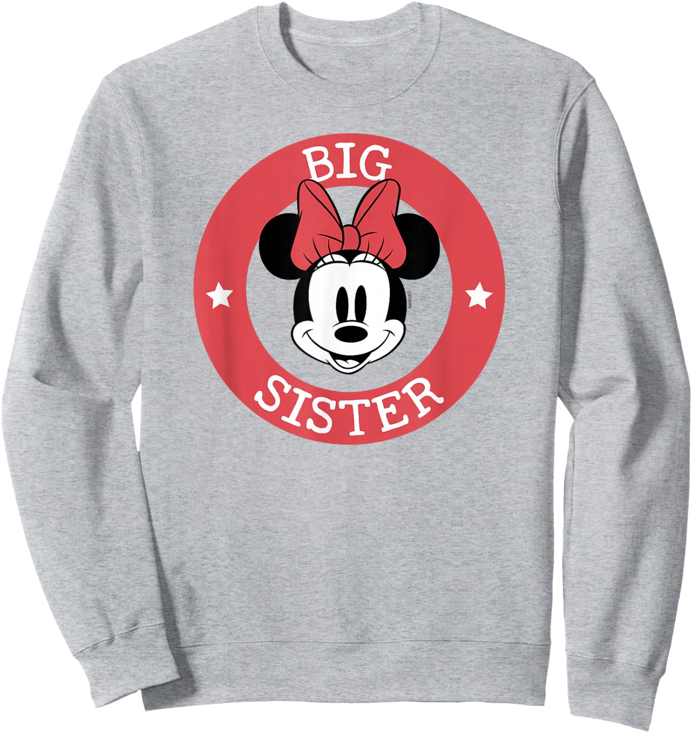Disney - Minnie Big Sister Sweatshirt - Sweatshirt | Ash