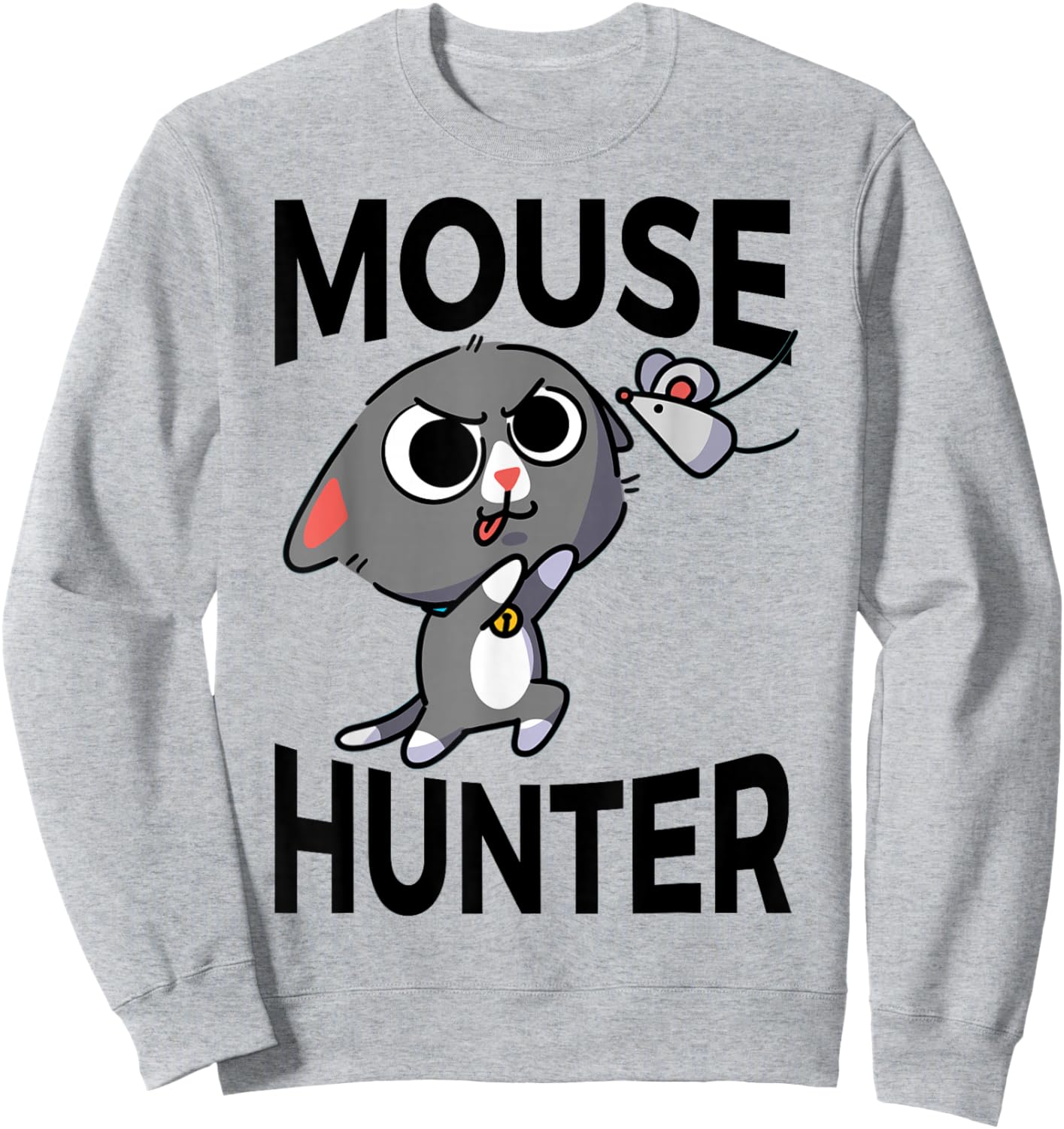Mouse Hunter Sweatshirt - Sweatshirt | Ash