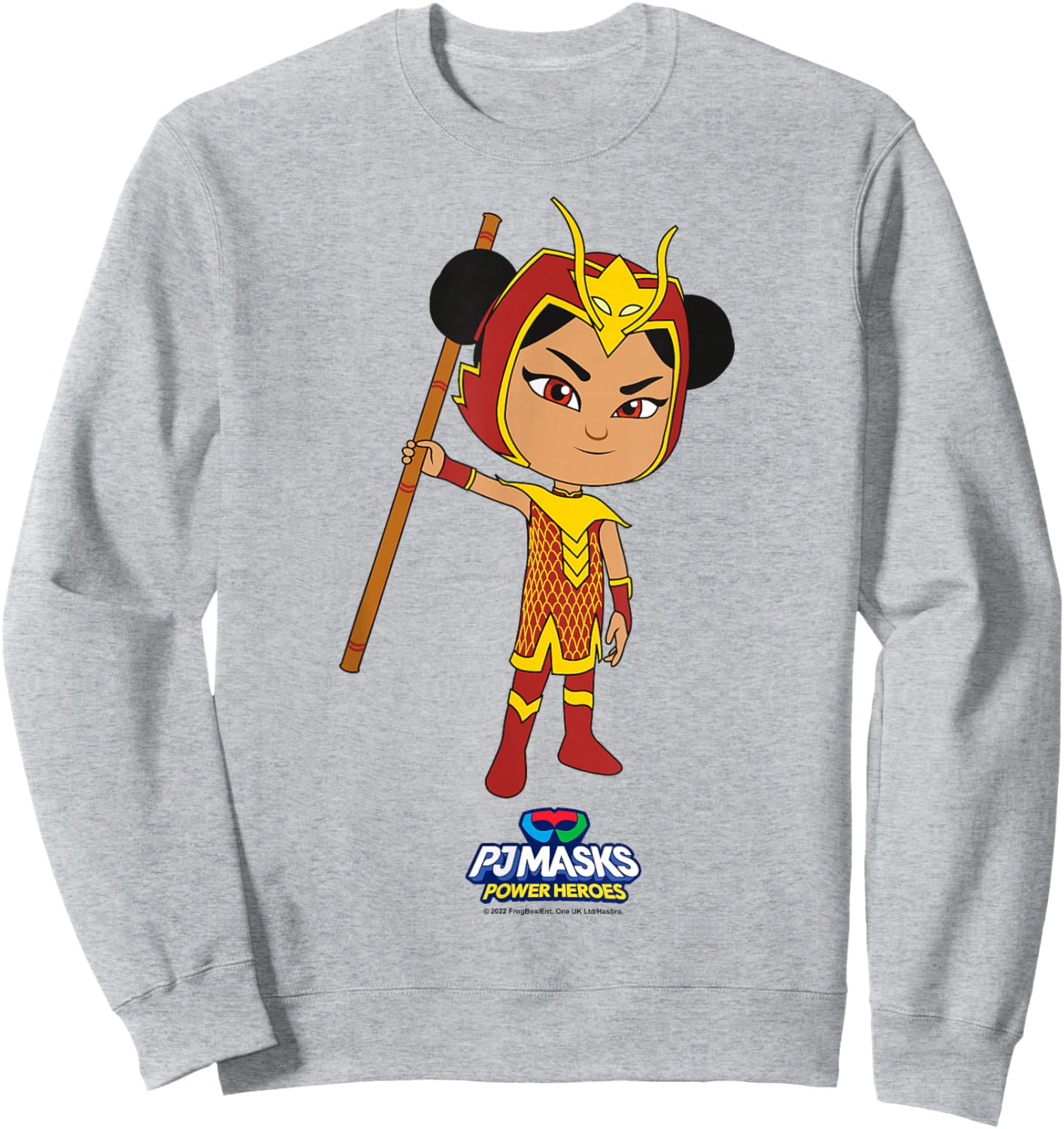 PJ Masks An Yu Dragon Girl Power Portrait Sweatshirt - Sweatshirt | Ash
