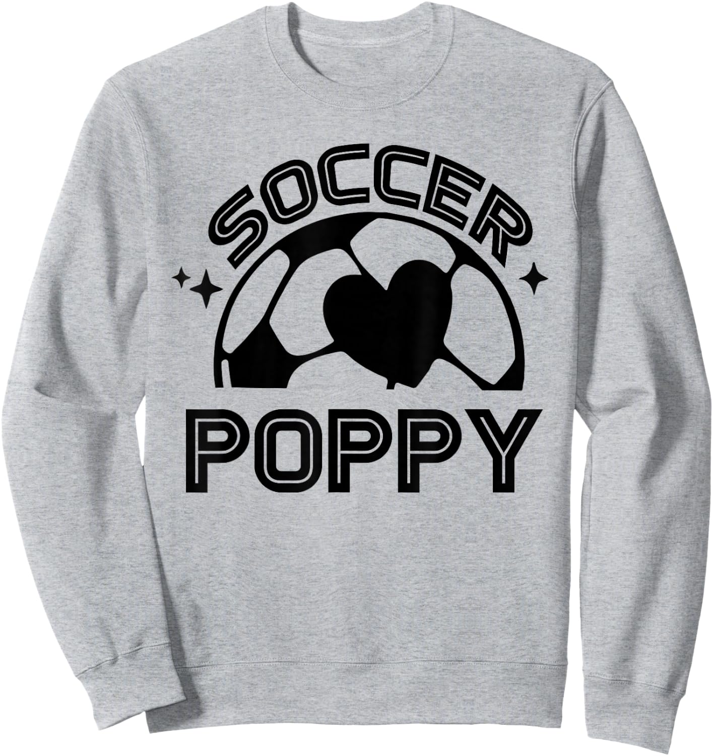 Soccer Poppy Funny Ball Poppy Sweatshirt - Sweatshirt | Ash