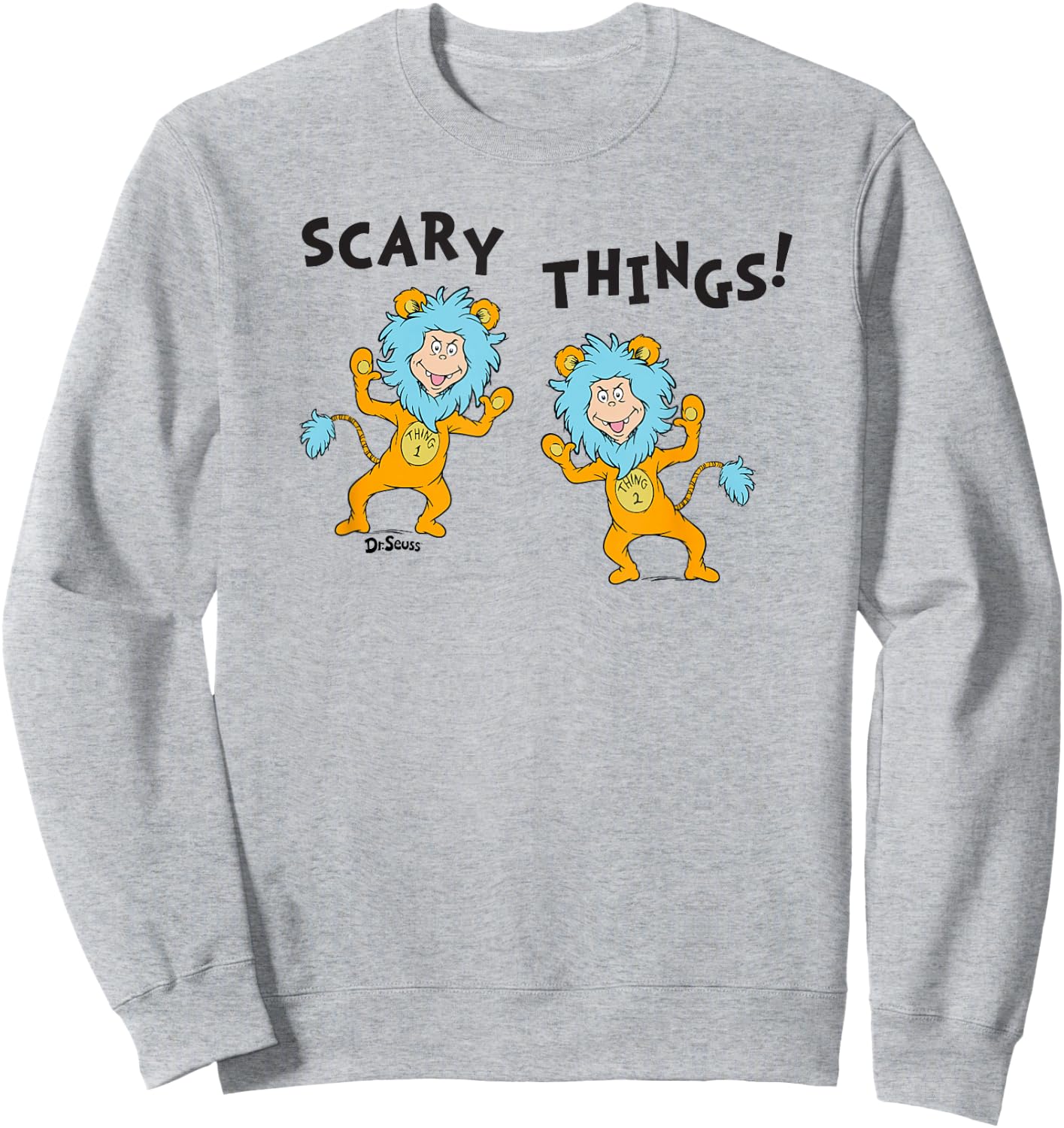 Dr. Seuss Halloween Scary Things Sweatshirt - Sweatshirt | Ash