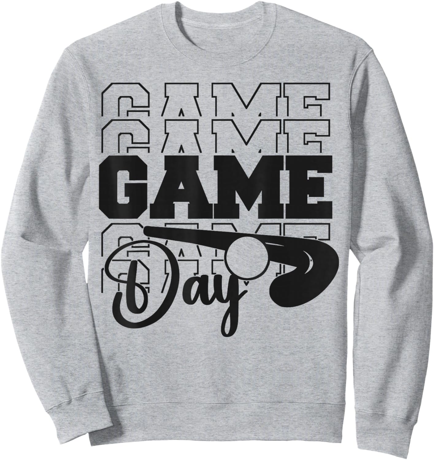 Field Hockey Game Day Sweatshirt - Sweatshirt | Ash