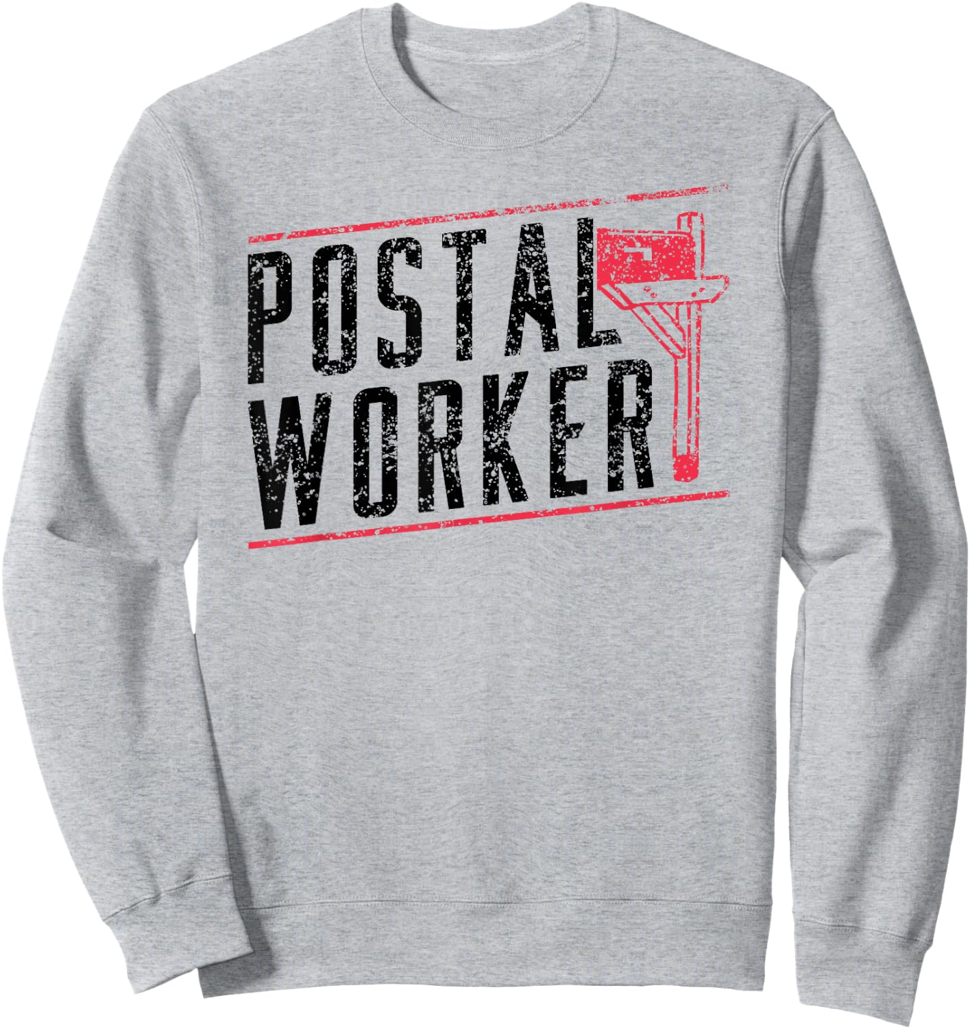 Postal Worker Courier Postman Mailman Mail Sweatshirt - Sweatshirt | Ash