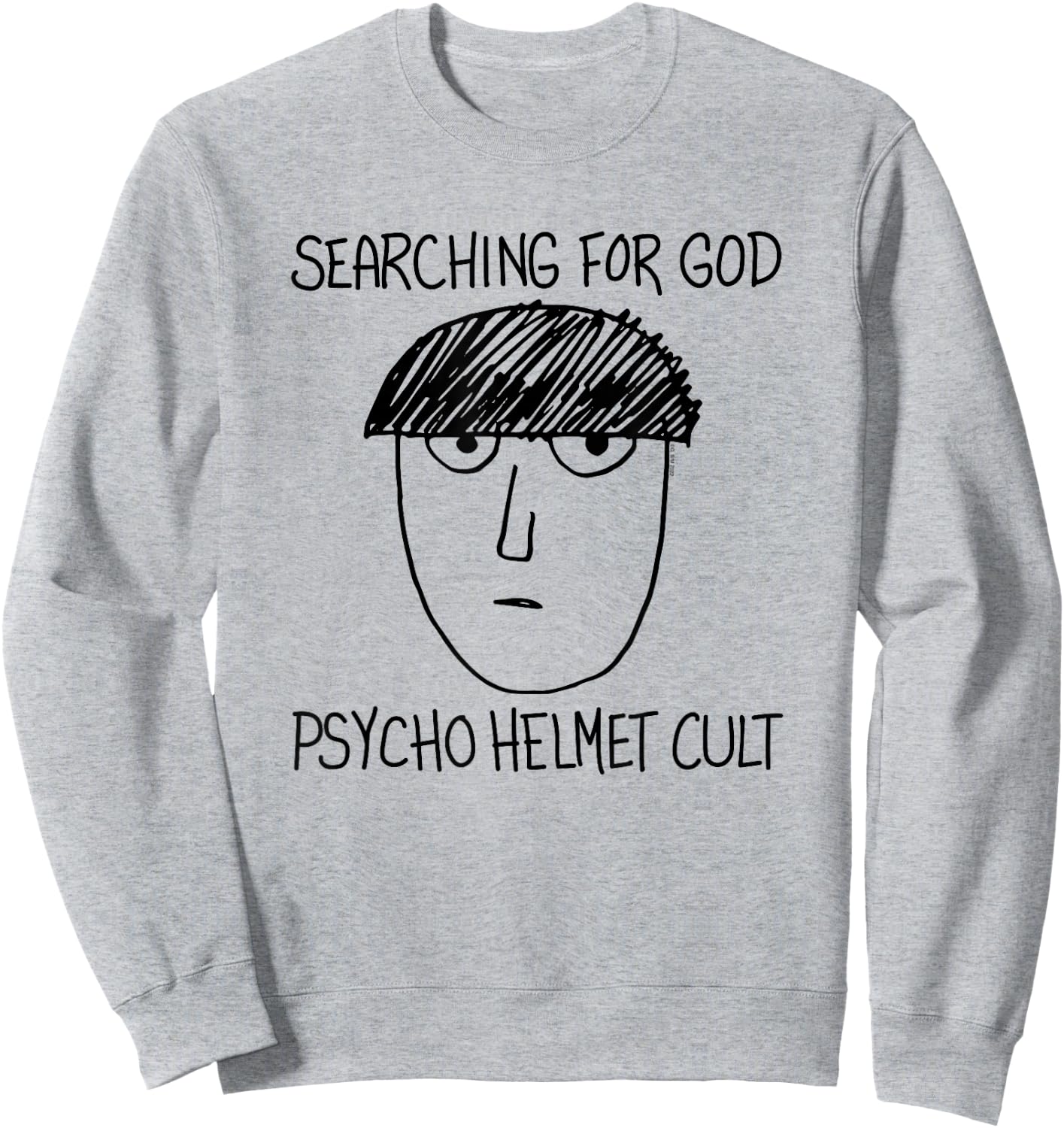 Mob Psycho 100 Helmet Cut Sweatshirt - Sweatshirt | Ash