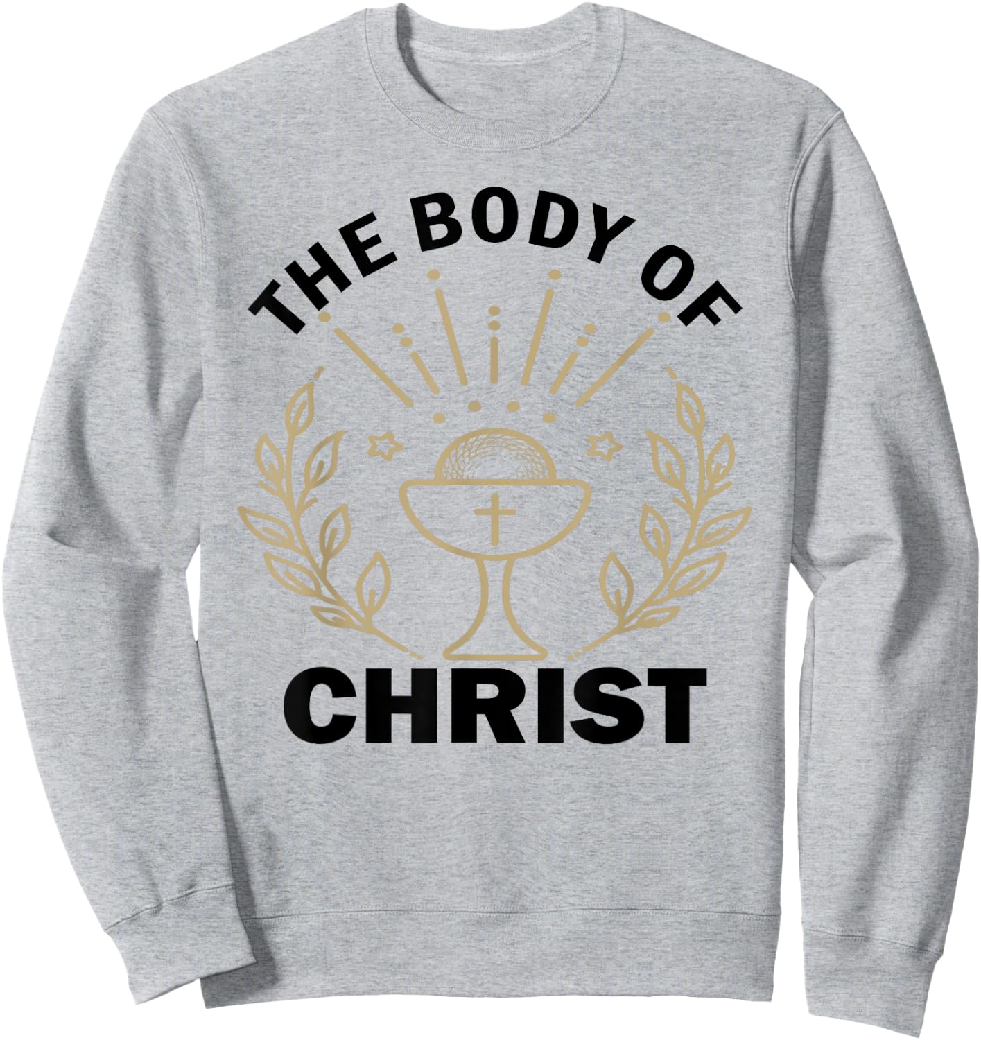 First Communion Eucharist Miracles Catholic Sweatshirt - Sweatshirt | Ash