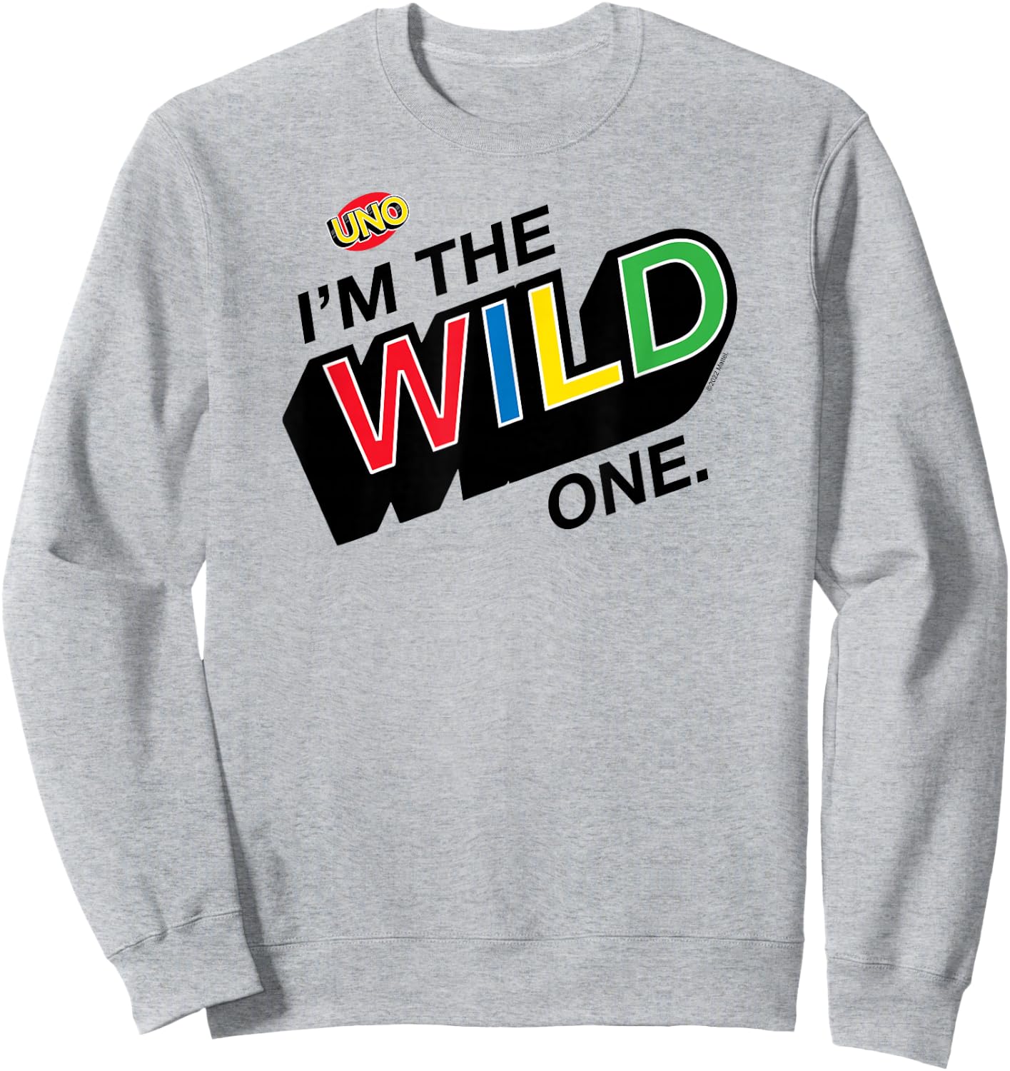 UNO - I'm The Wild One Sweatshirt - Sweatshirt | Ash