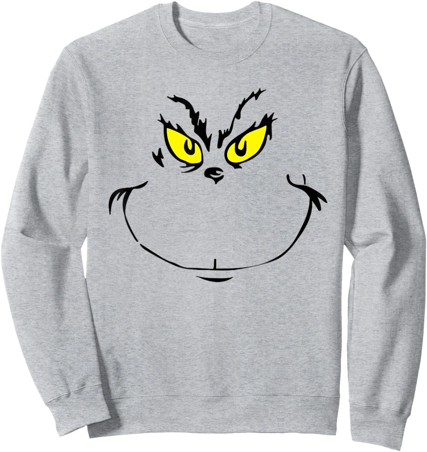 Funny Christmas Troll Face Holiday Sweatshirt - Sweatshirt | Ash
