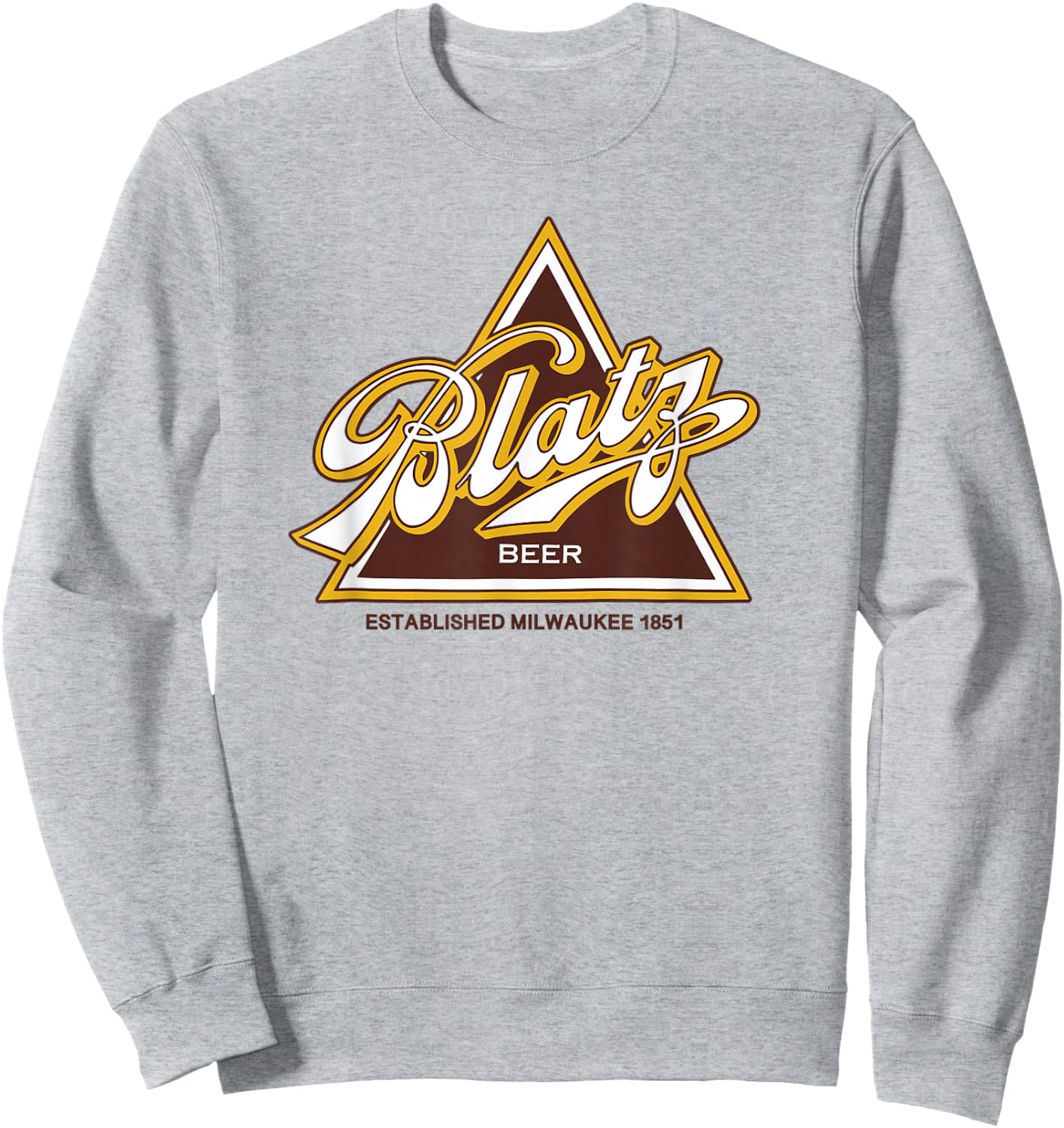 Blatz Beer Style - Logo Sweatshirt - Sweatshirt | Ash