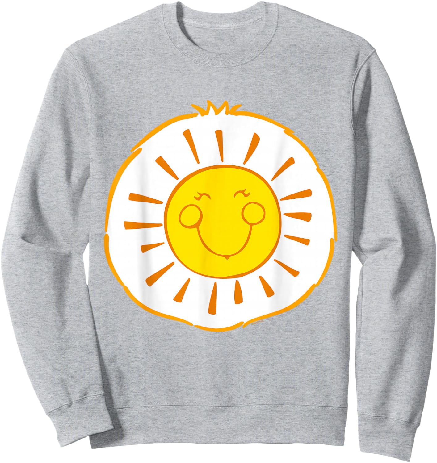 Care Bears Funshine Belly Halloween Costume Sweatshirt - Sweatshirt | Ash