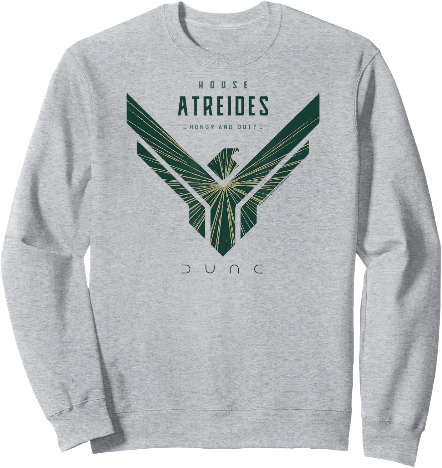Dune House Atreidas Sweatshirt - Sweatshirt | Ash