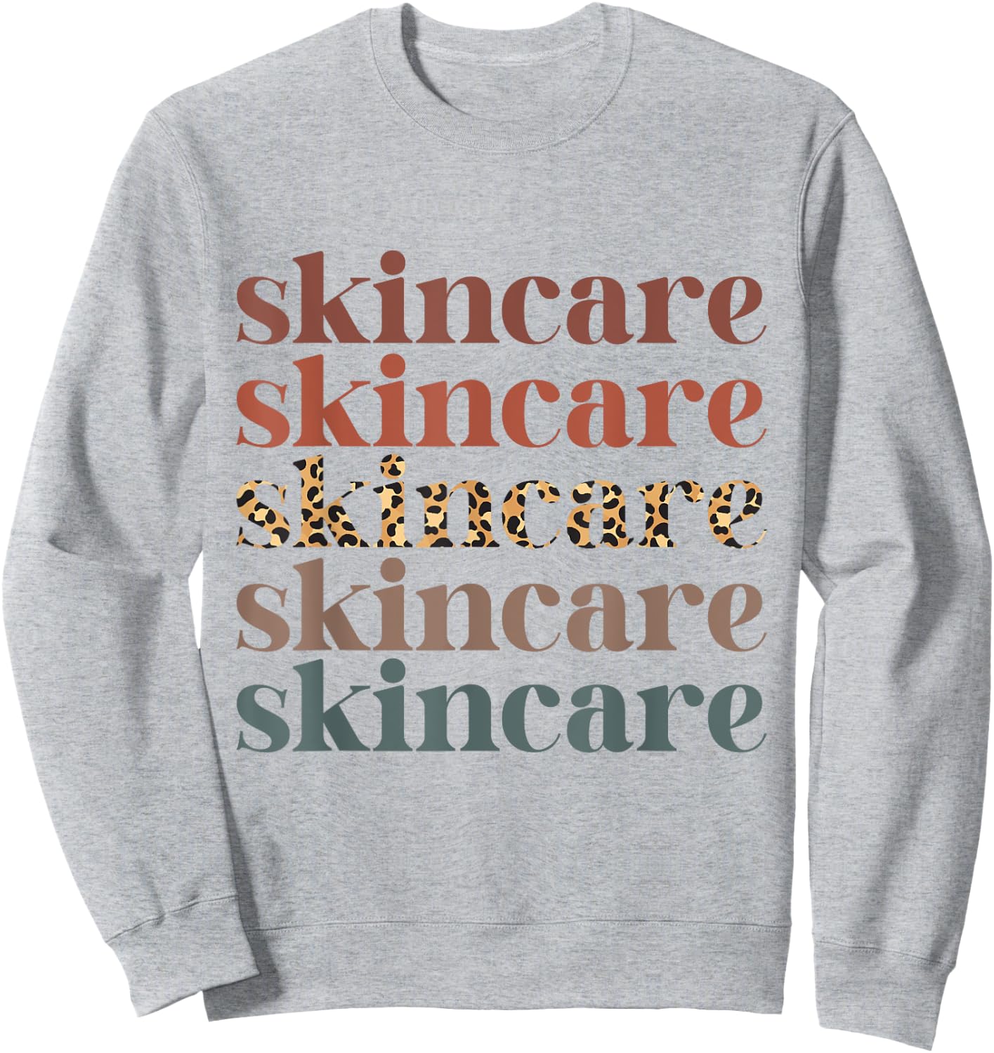 Skincare Skin Esthetician Skin care Retro Skincare Sweatshirt - Sweatshirt | Ash