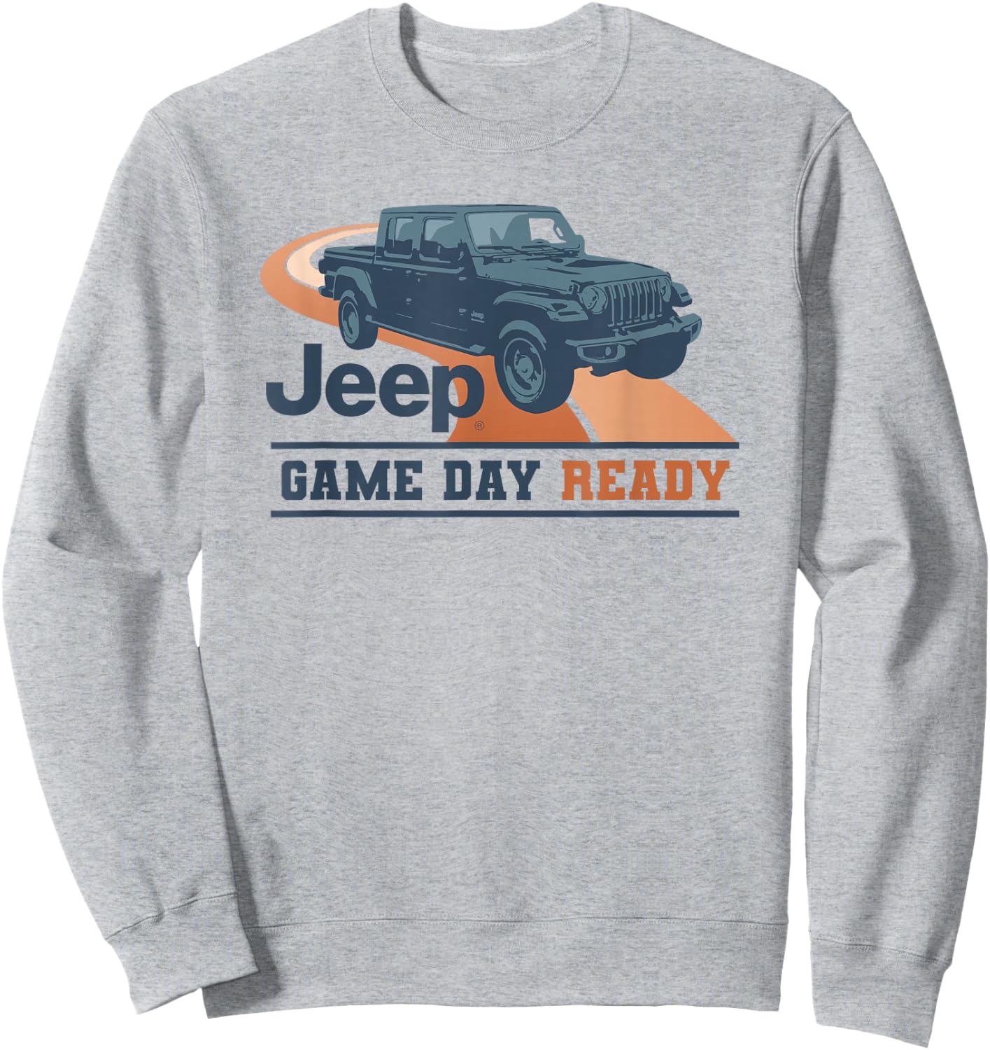 Jeep Game Day Ready Sweatshirt - Sweatshirt | Ash