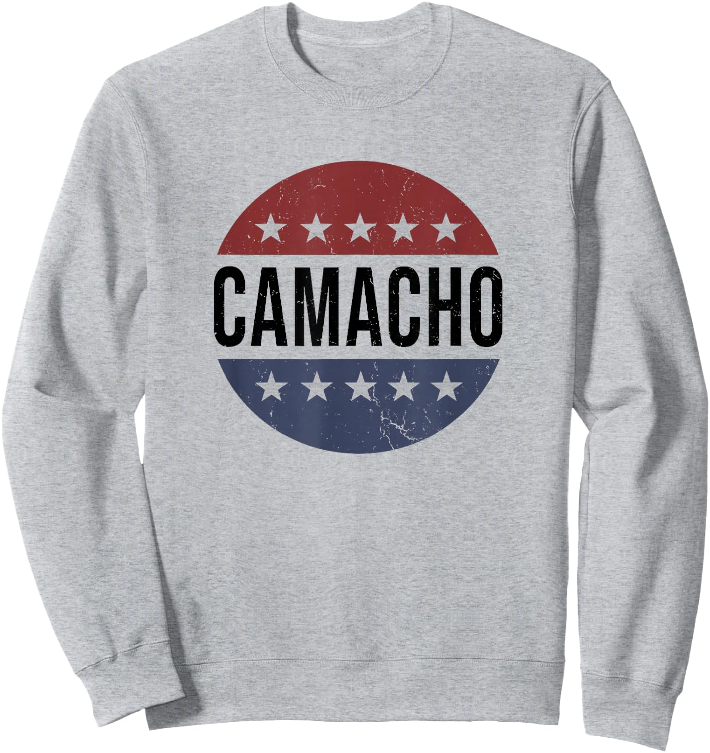 Funny Retro Vintage Vote Camacho 2028 Sweatshirt - Sweatshirt | Ash