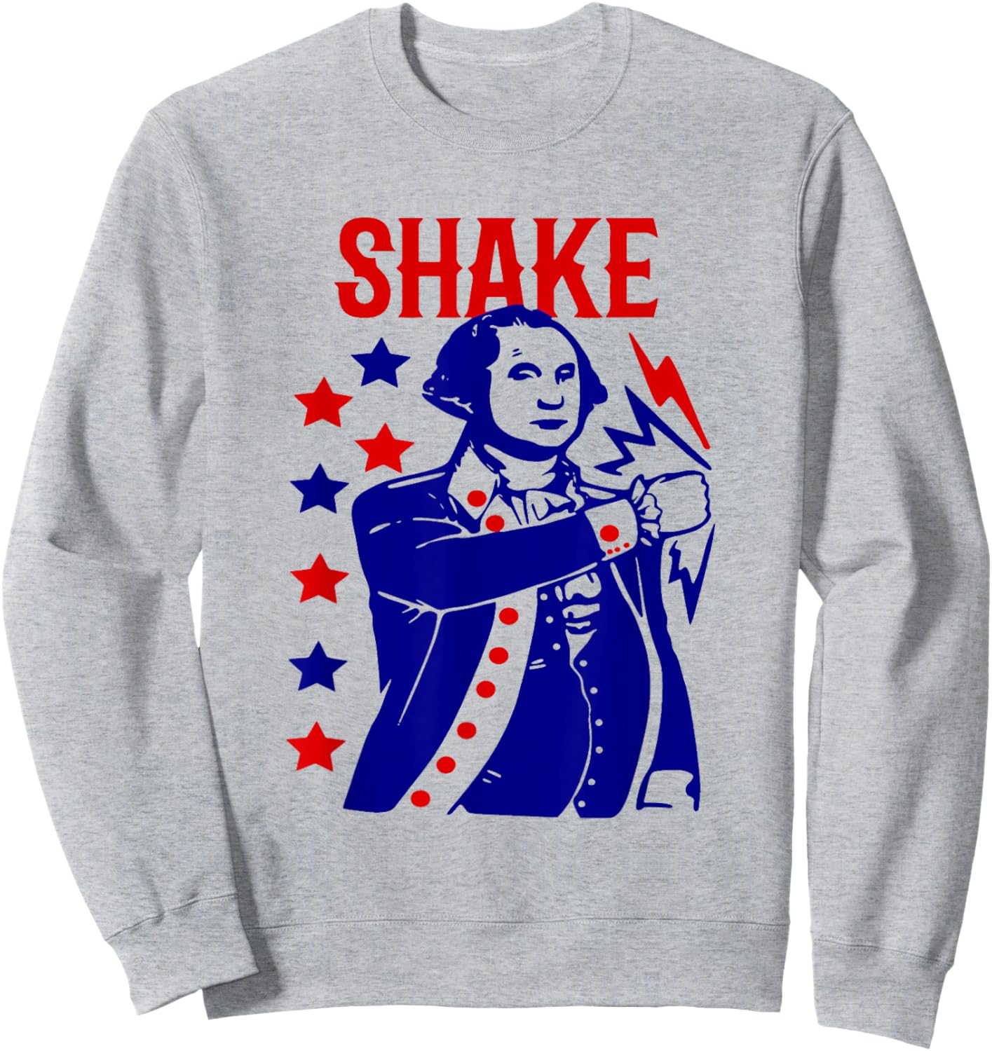 Funny Shake and Bake 4th of July Couple Matching Men Sweatshirt - Sweatshirt | Ash